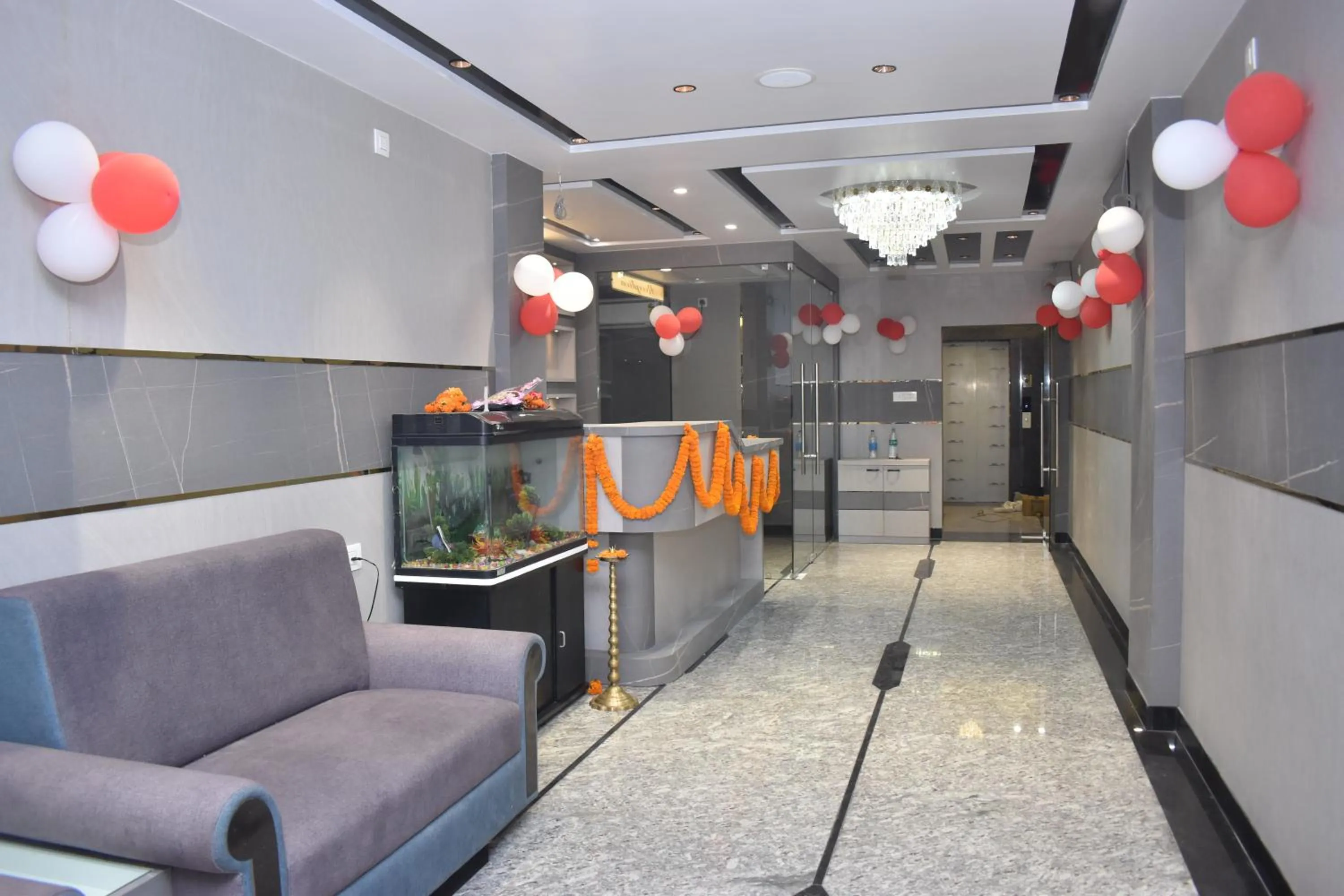 Property building in Hotel Omkareshwar Inn