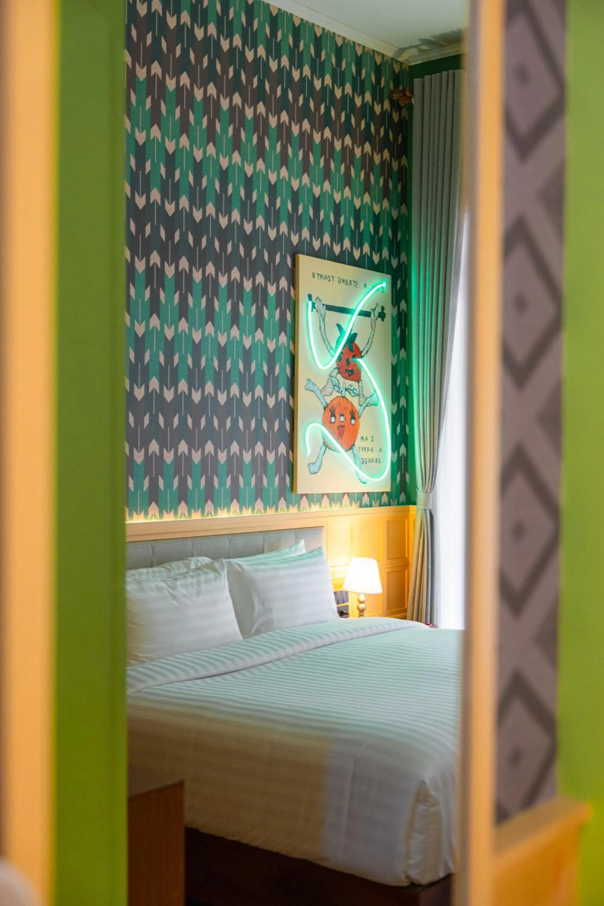 Photo of the whole room, Bed in Senglao Boutique Hotel Luang Prabang