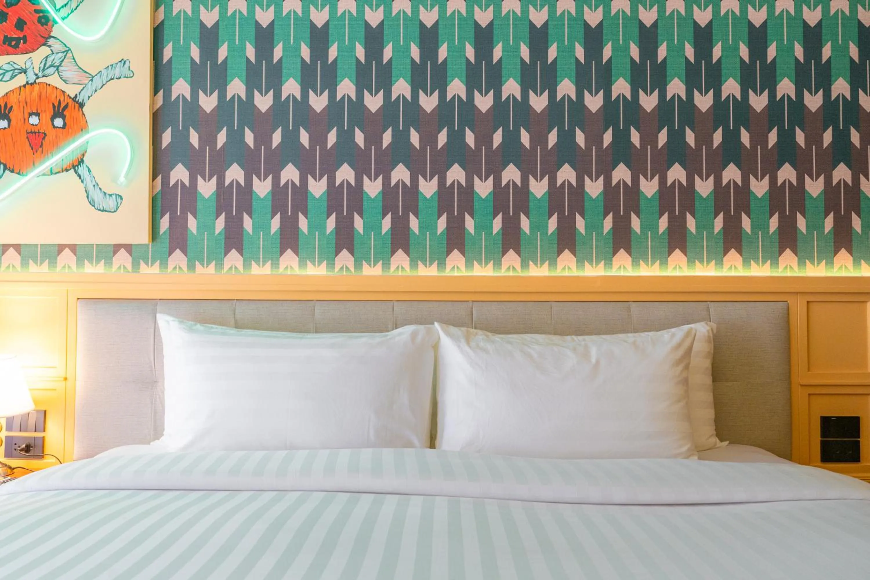 Bed in Senglao Boutique Hotel Luang Prabang