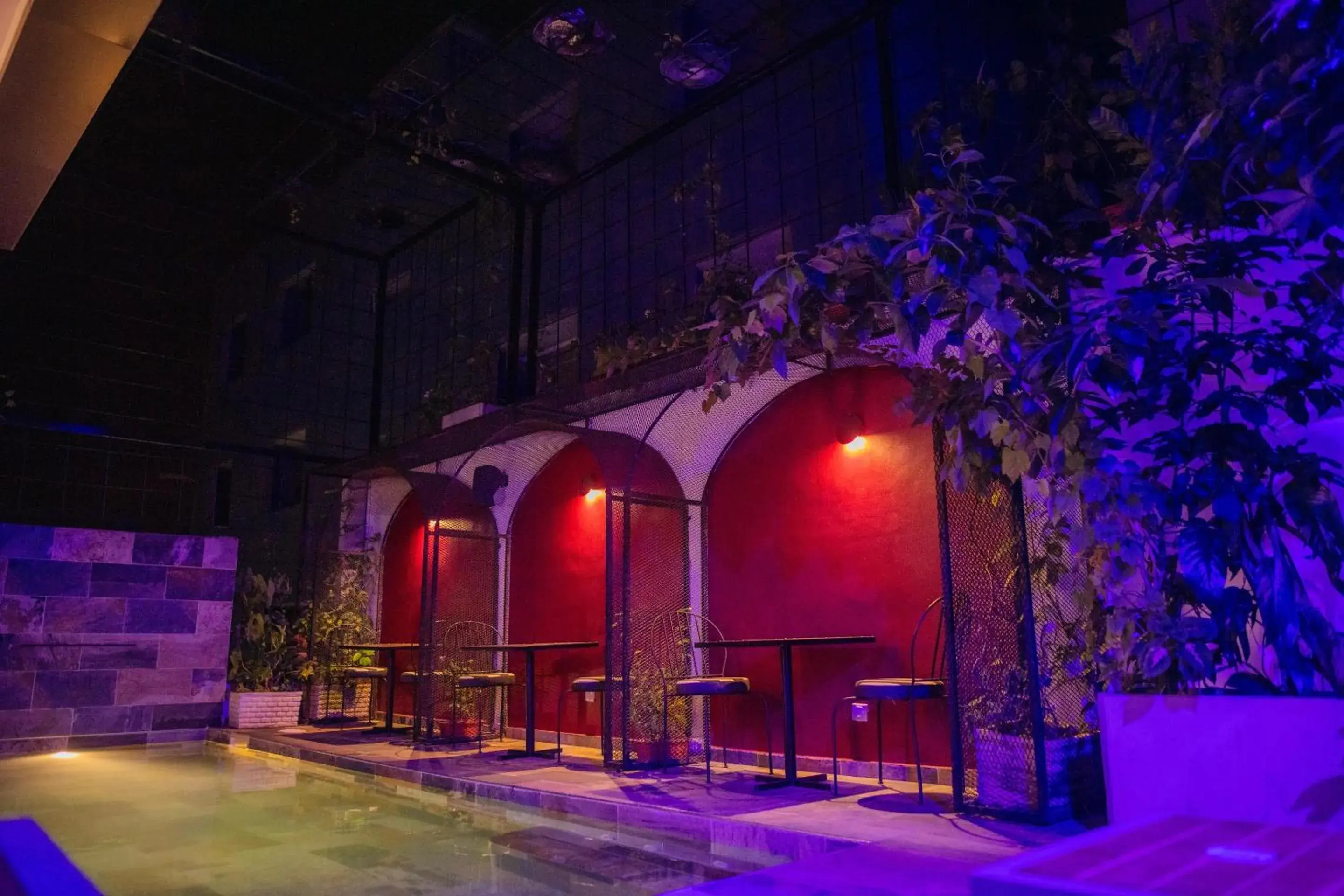 Swimming pool in The Six Swimming pool in The Six