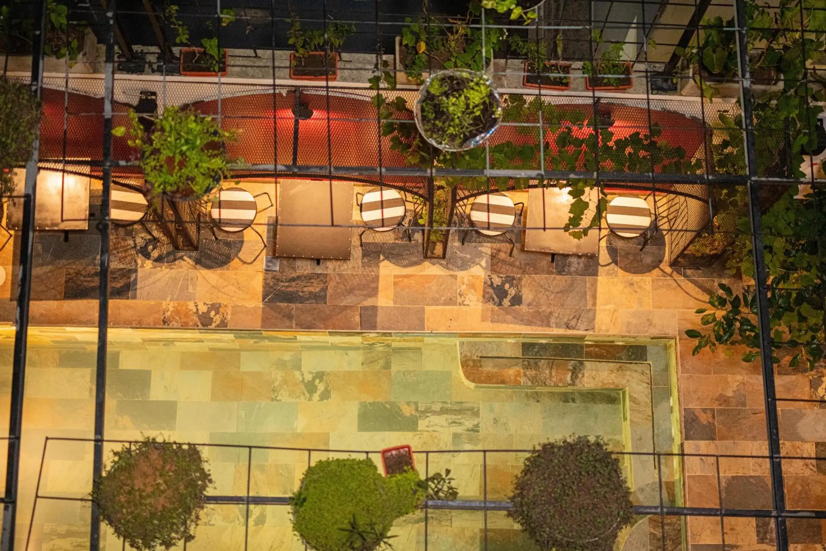 Pool view in The Six Pool view in The Six