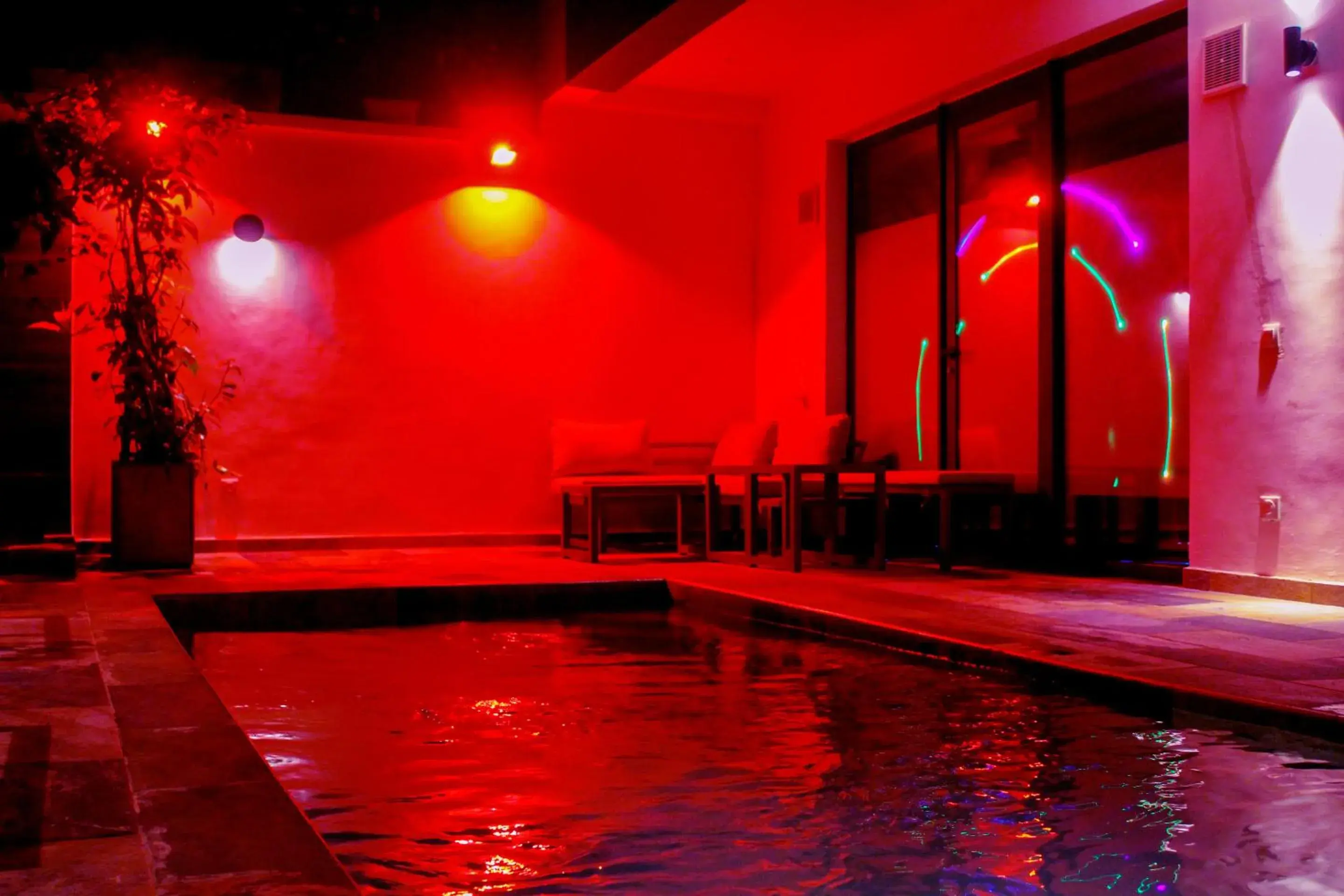 Pool view in The Six Pool view in The Six