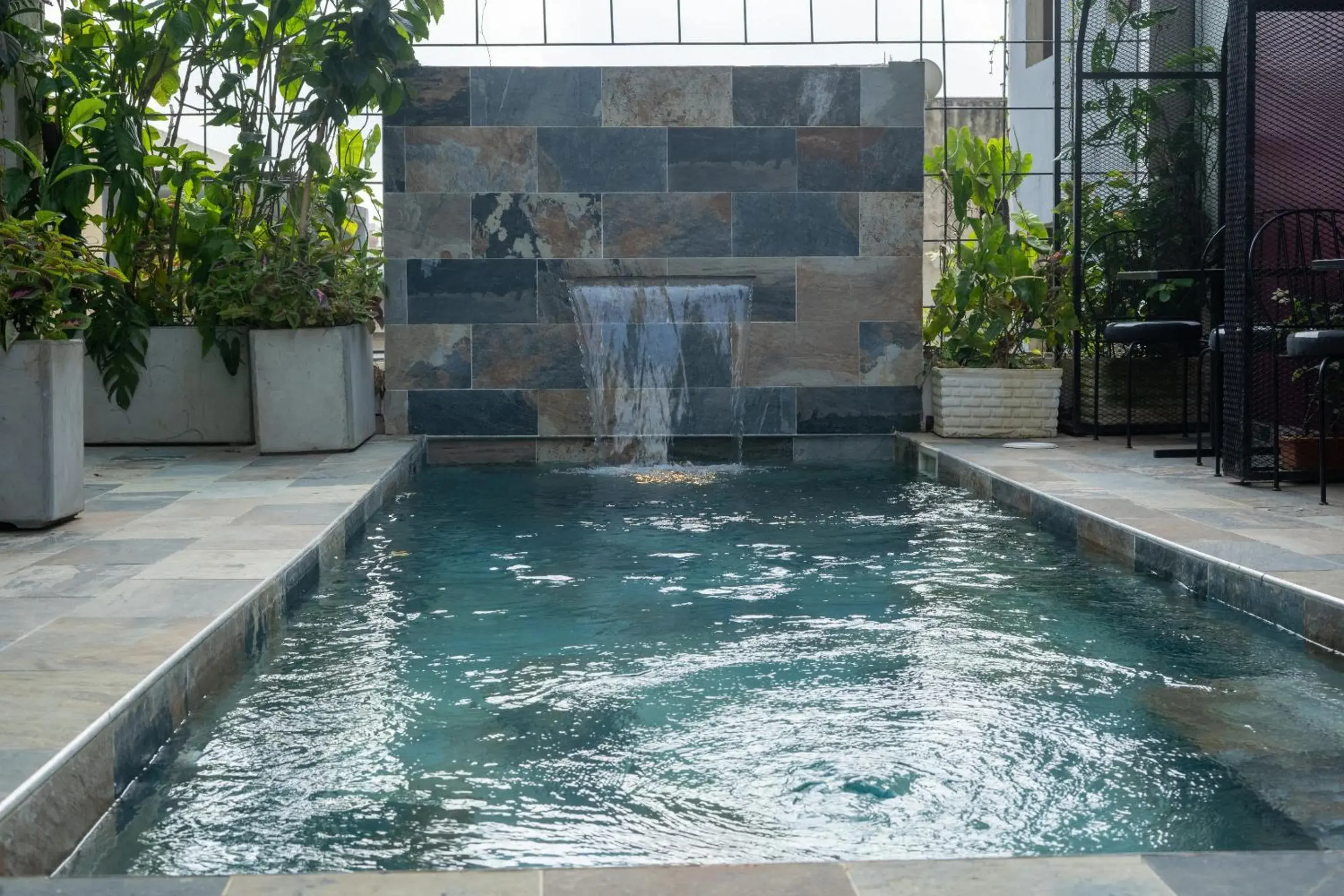 Pool view in The Six Pool view in The Six