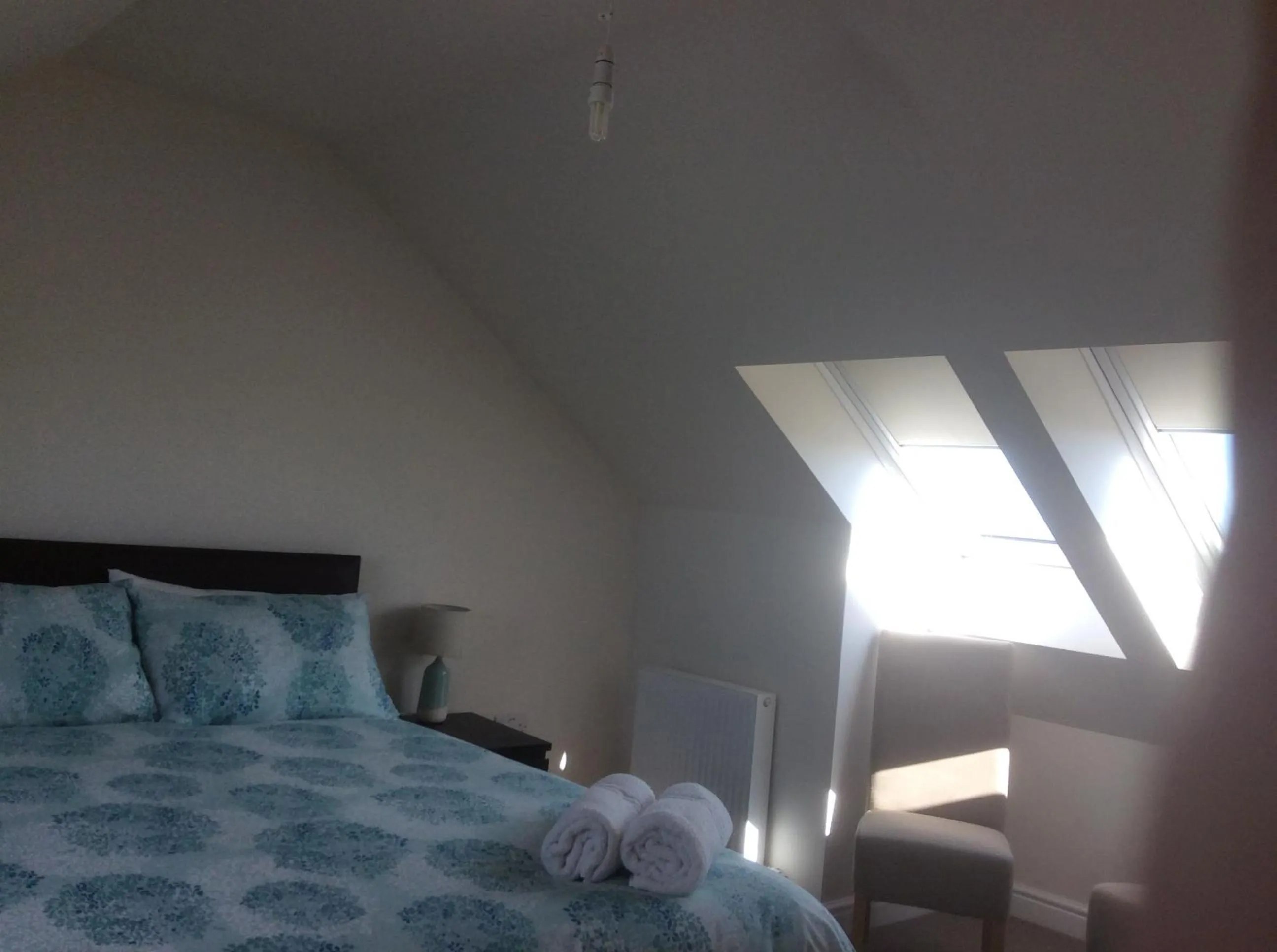 Bedroom in A Castle View