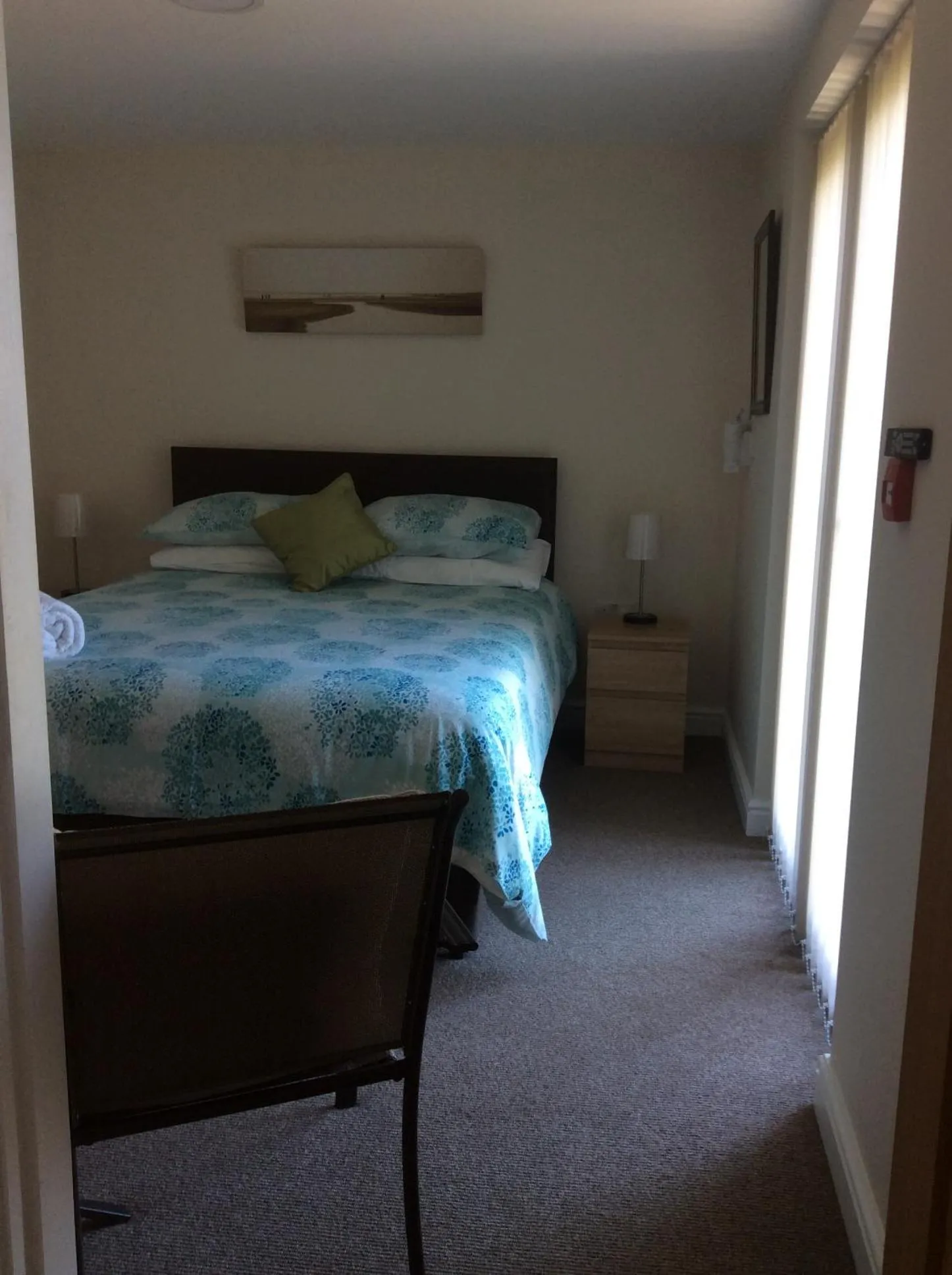 Bed in A Castle View