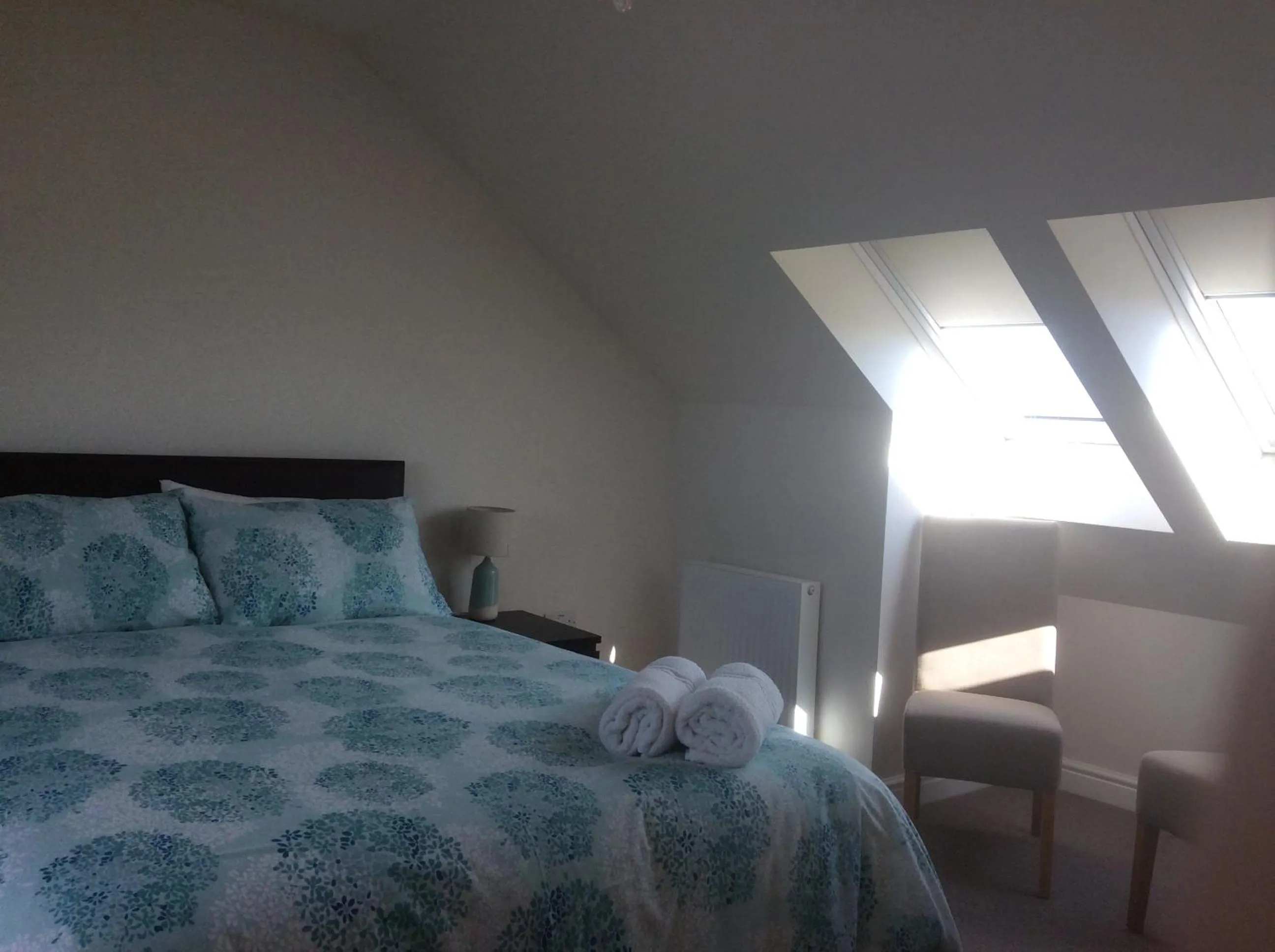 Bedroom in A Castle View