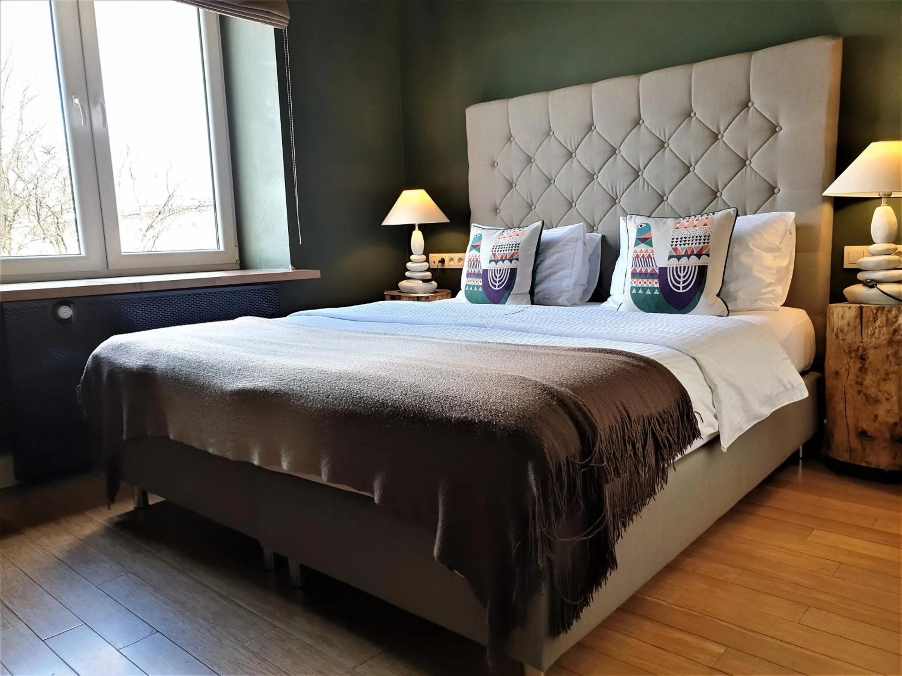 Bedroom, Bed in SleepWell Ordynacka