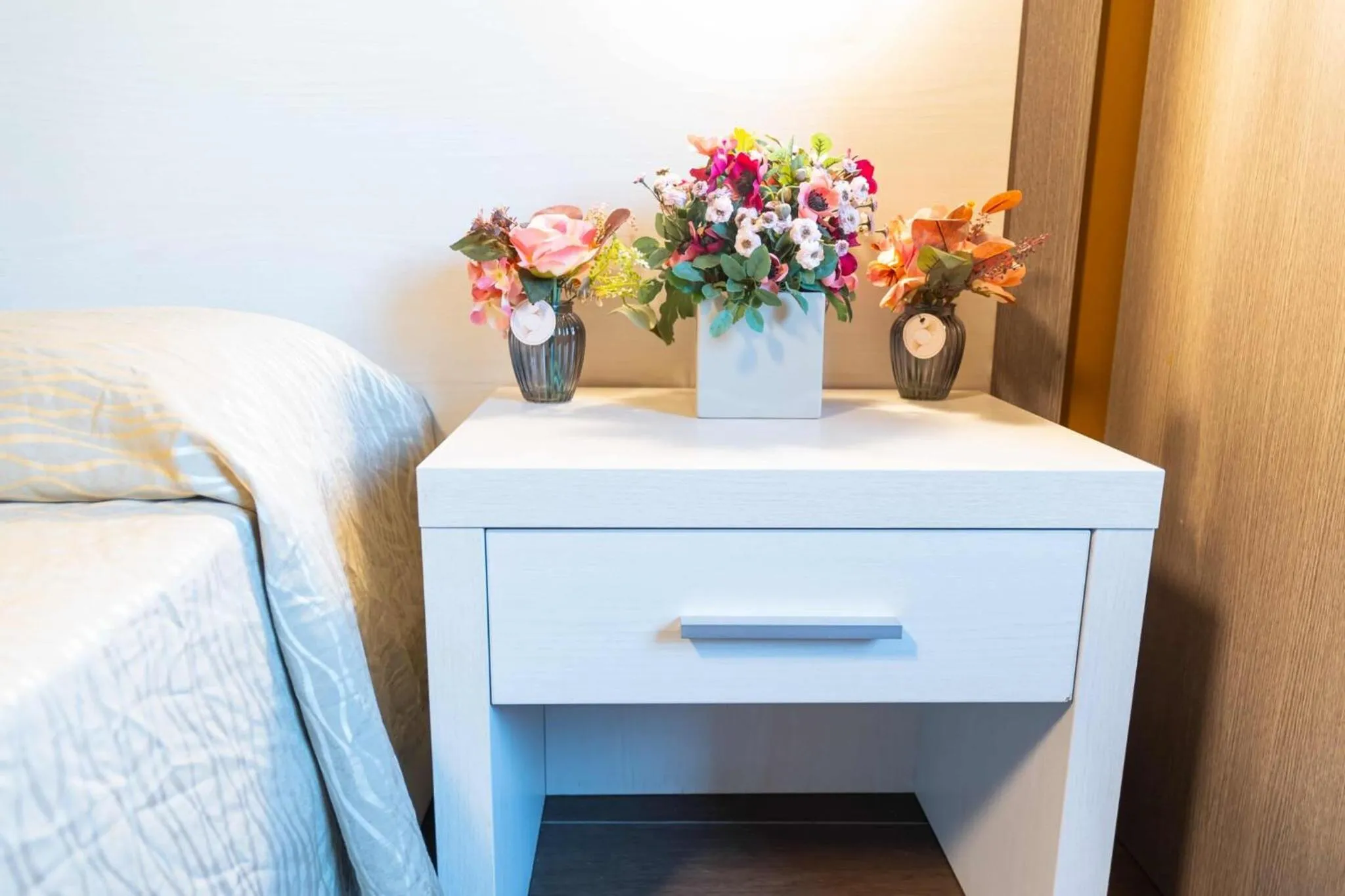 Bed in Ferrari Hotel