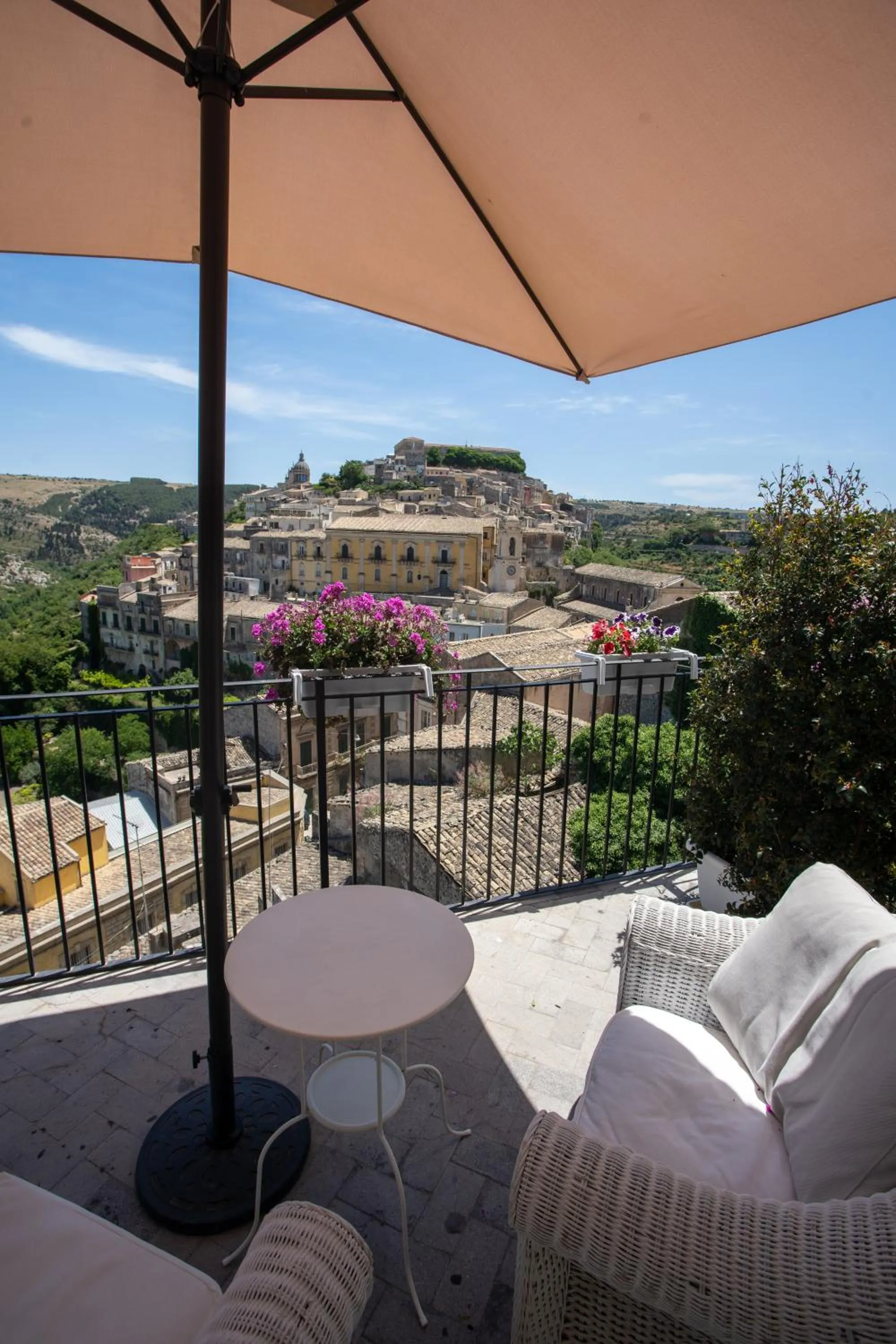 Balcony/Terrace in Bed and Breakfast Terra del Sole Ibla