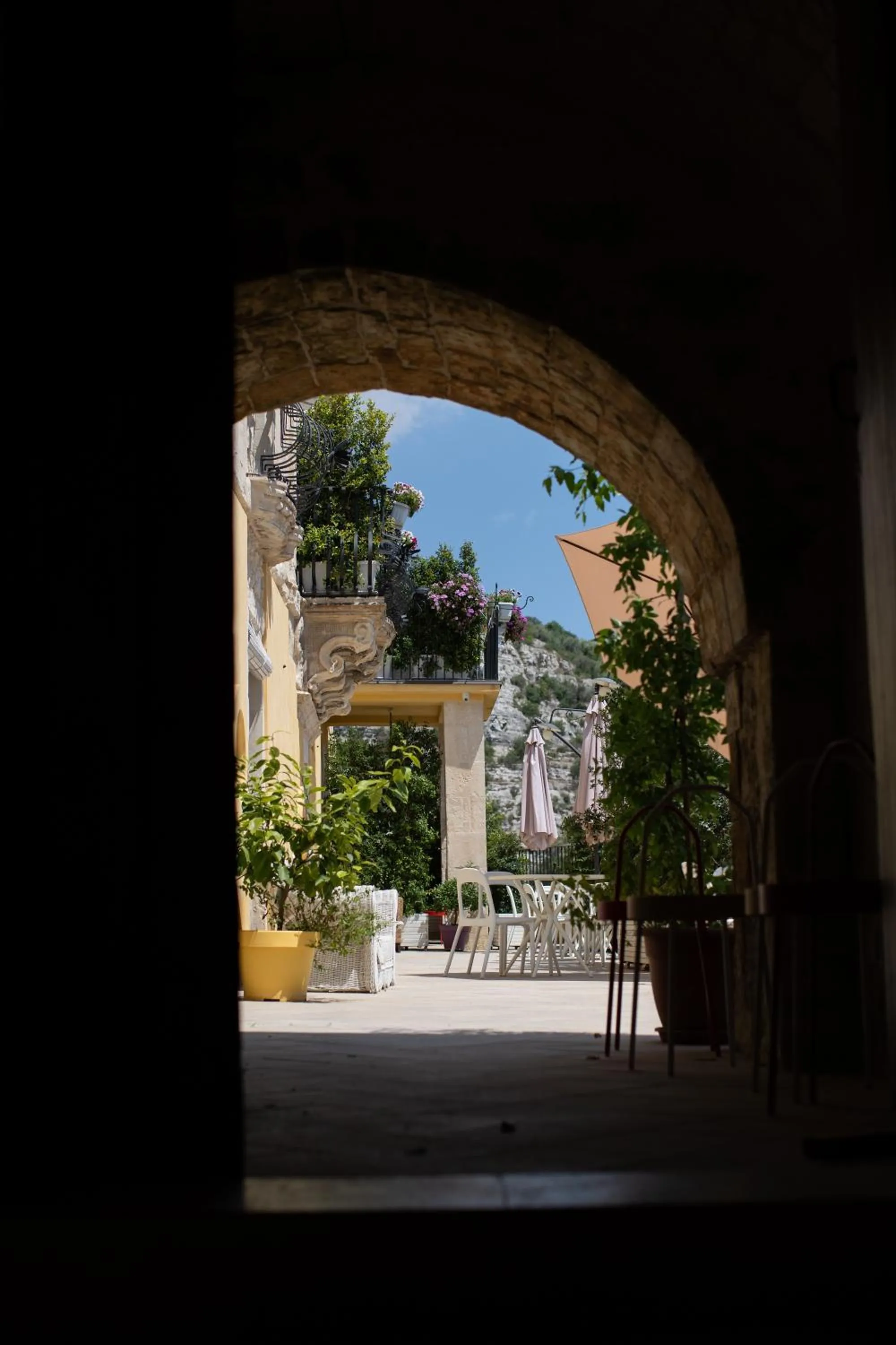Balcony/Terrace in Bed and Breakfast Terra del Sole Ibla