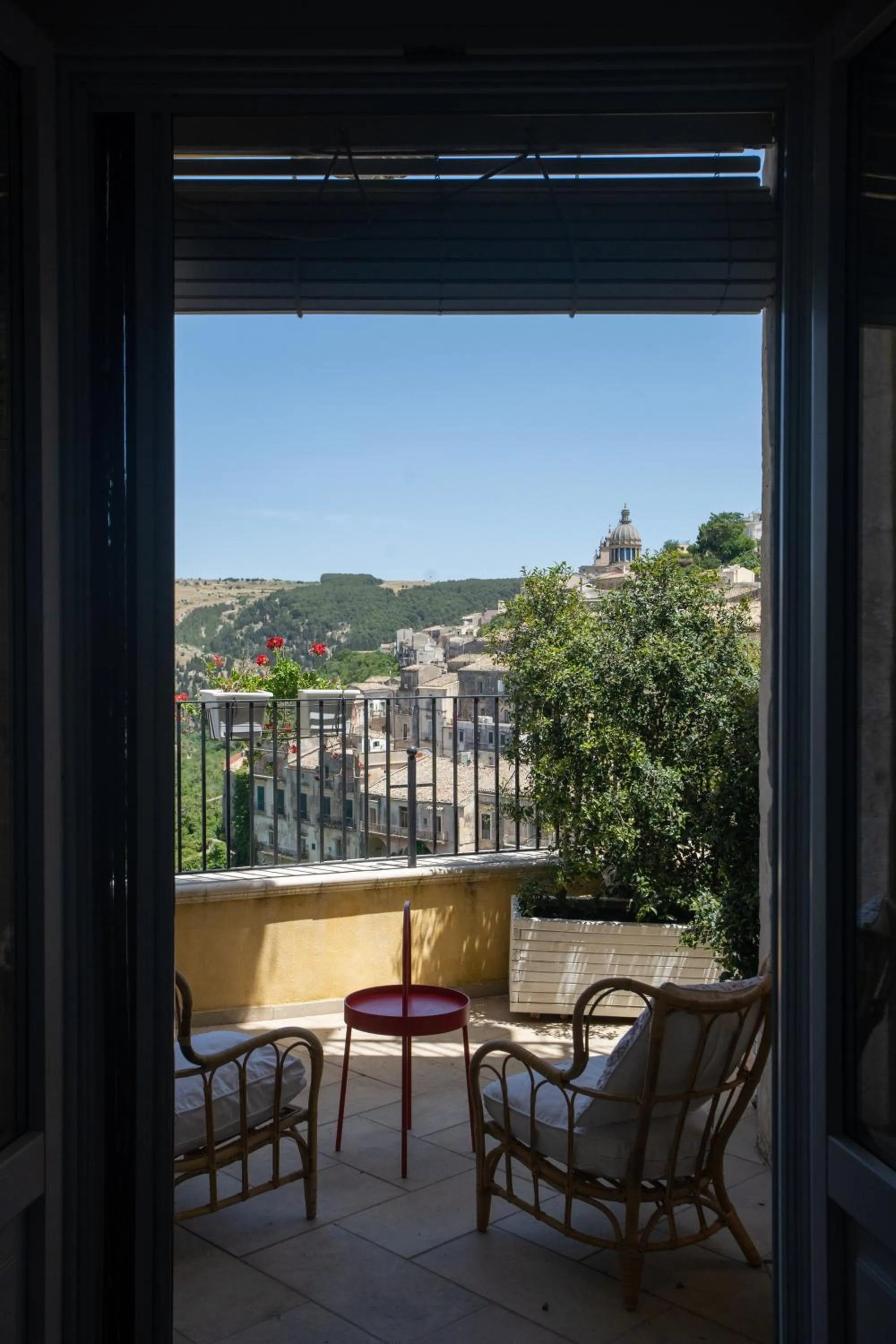 Balcony/Terrace in Bed and Breakfast Terra del Sole Ibla