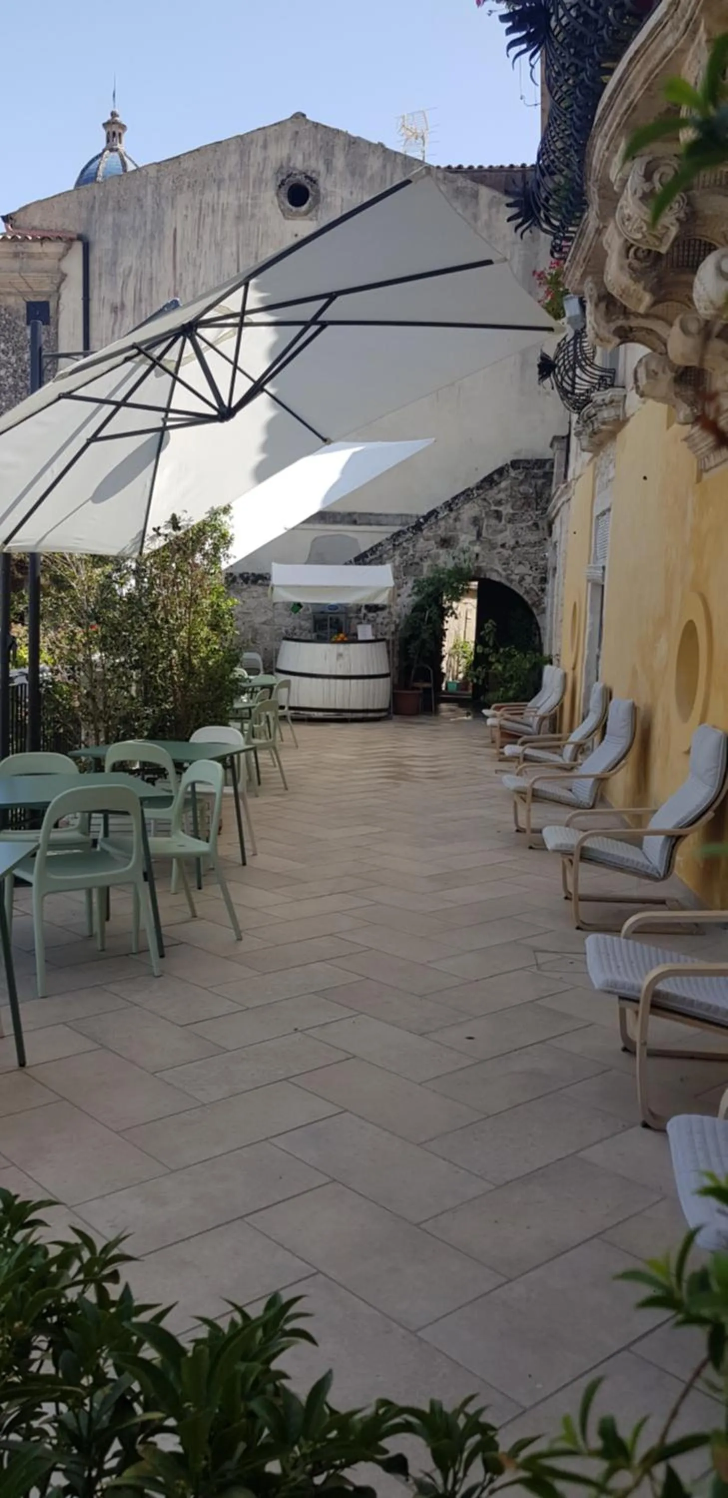 Balcony/Terrace in Bed and Breakfast Terra del Sole Ibla