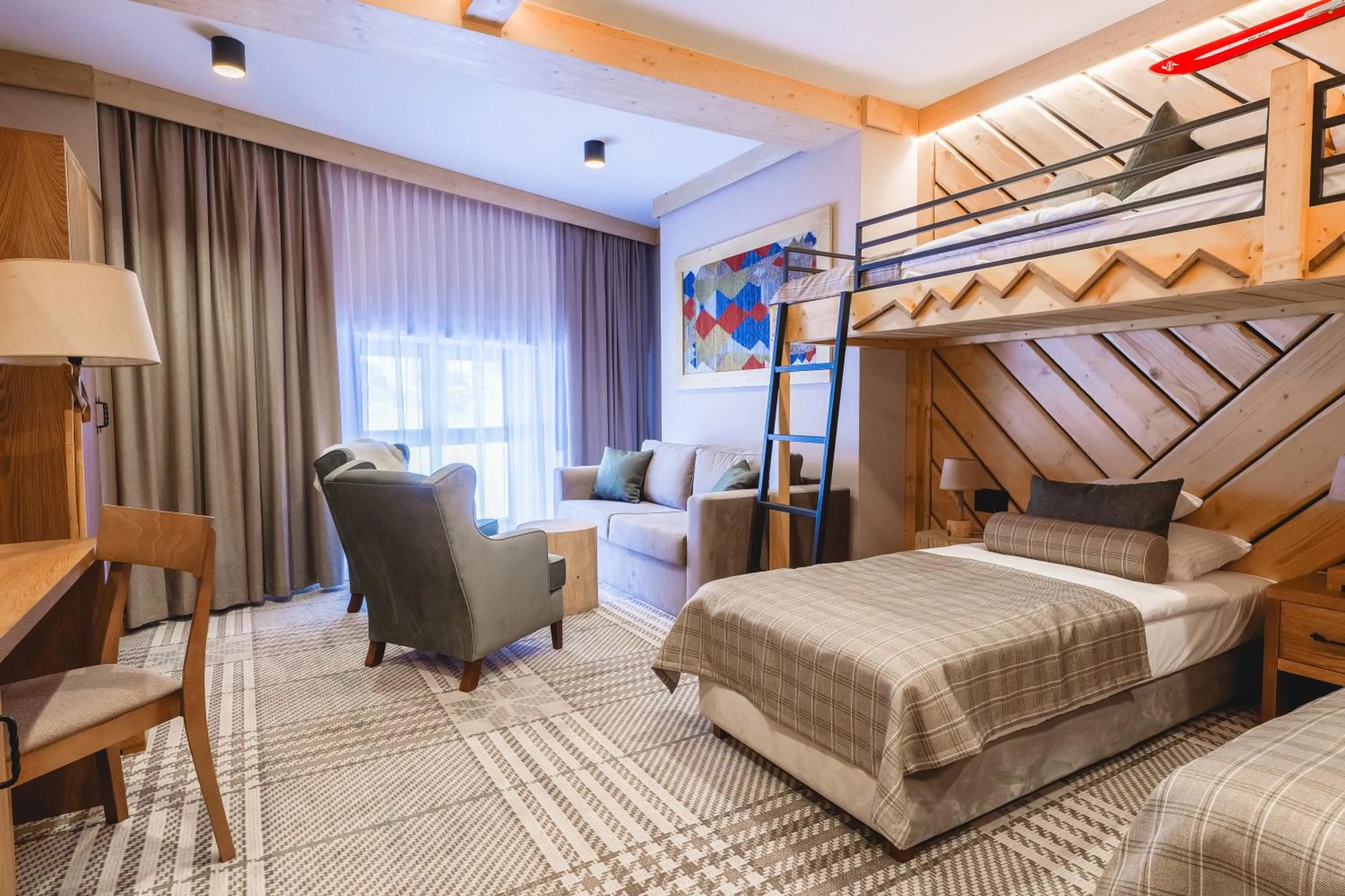 Bed in Hotel Jaworzyna Krynicka