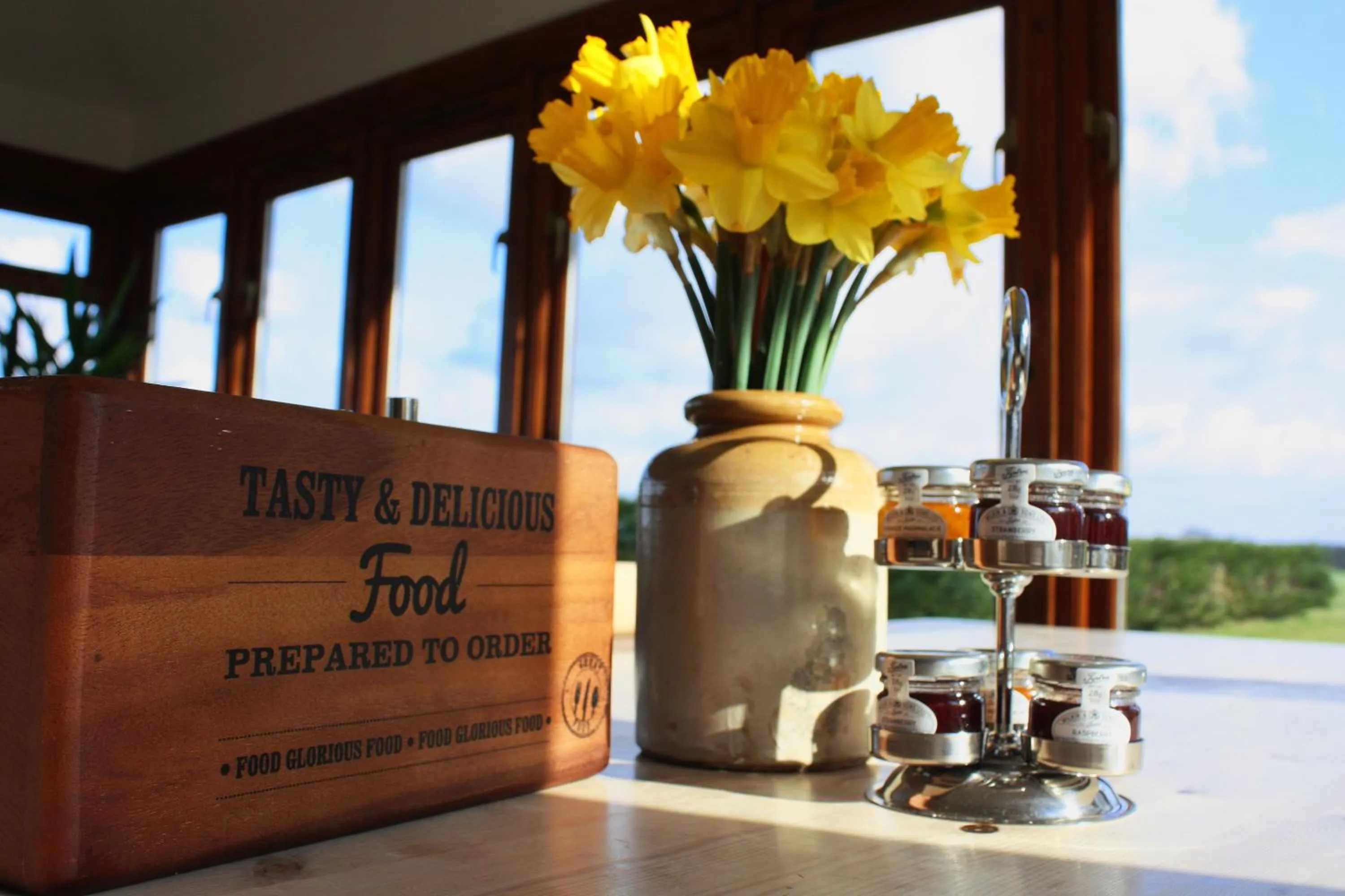 Dining area in Puttocks Farm