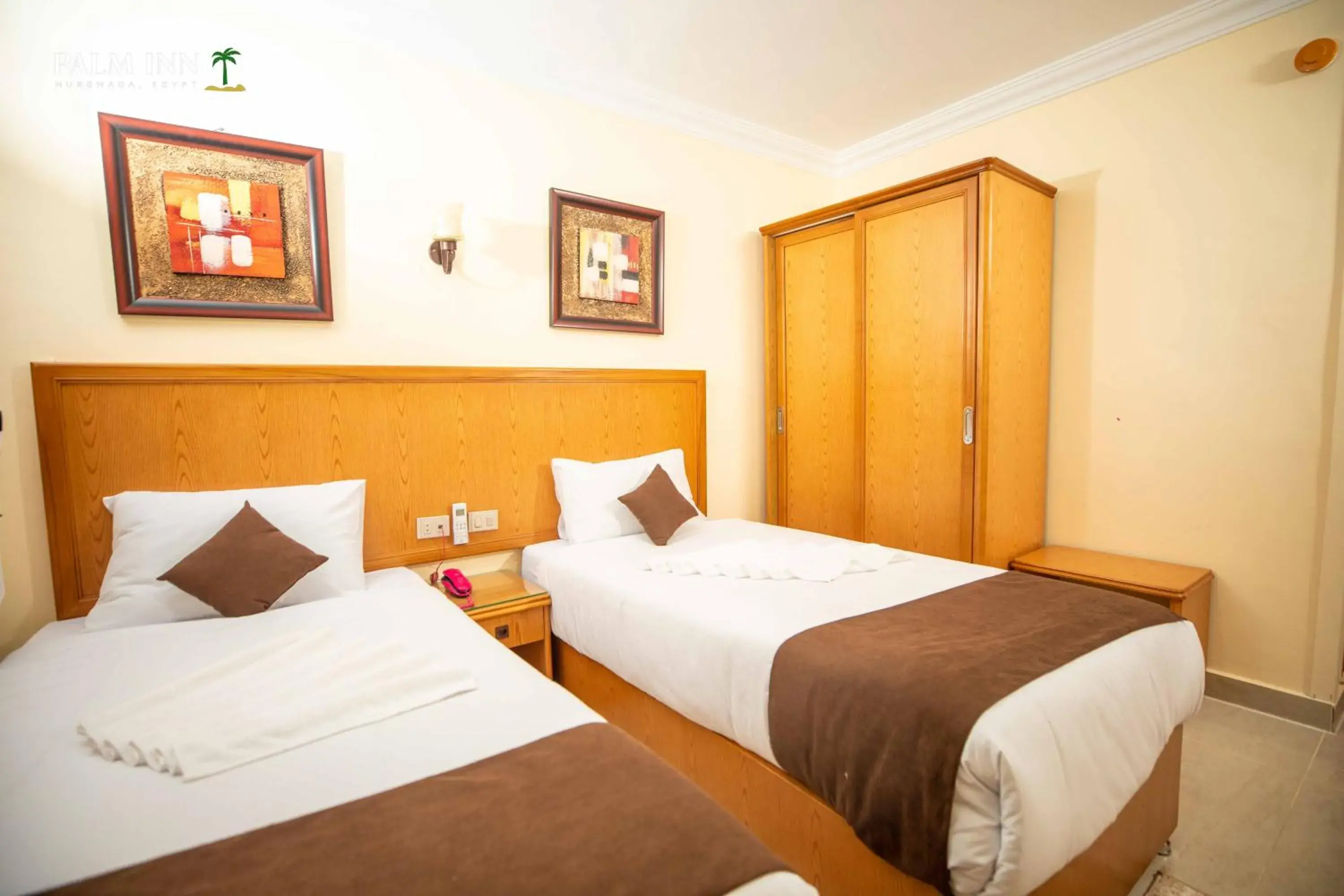 Bed in Palm Inn Hotel Hurghda Bed in Palm Inn Hotel Hurghda