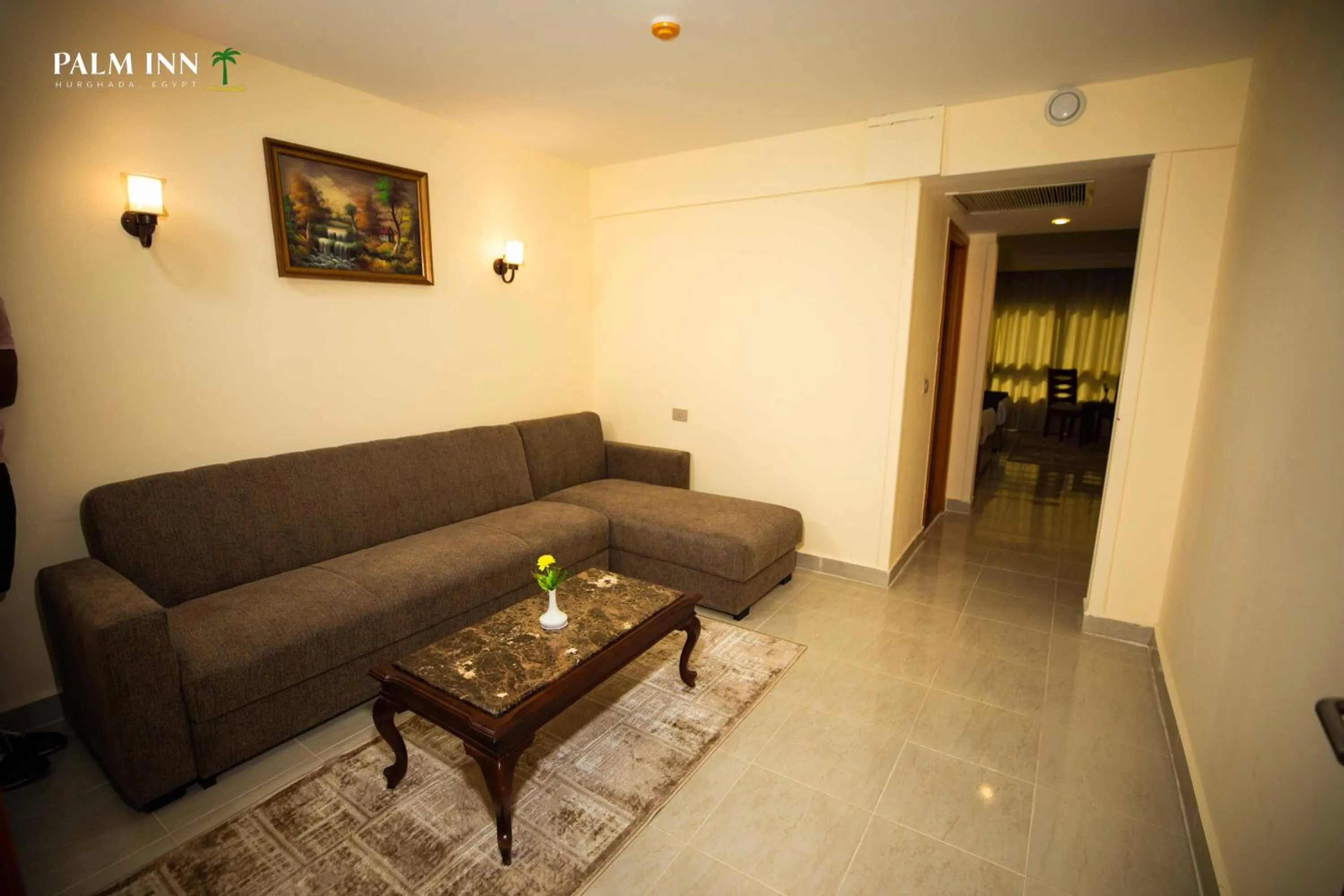 Living room in Palm Inn Hotel Hurghda
