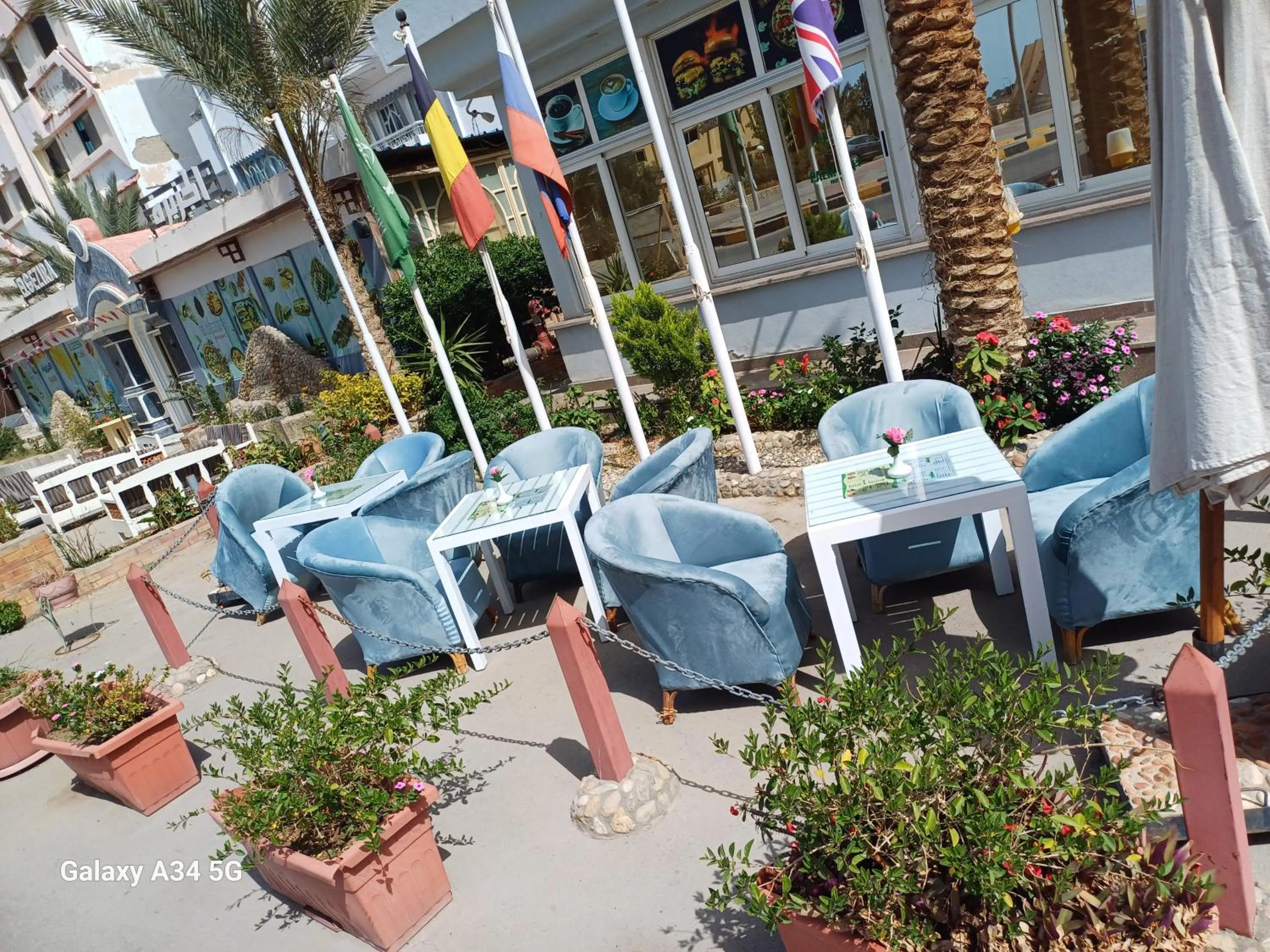 Restaurant/places to eat in Palm Inn Hotel Hurghda