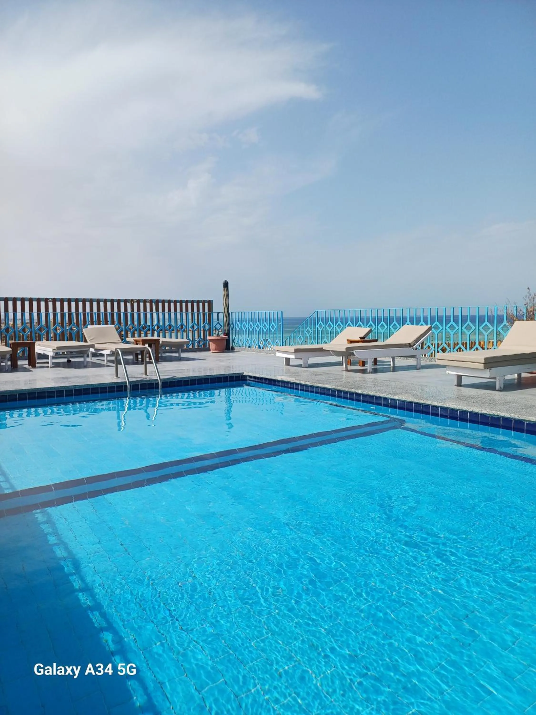 Swimming pool in Palm Inn Hotel Hurghda