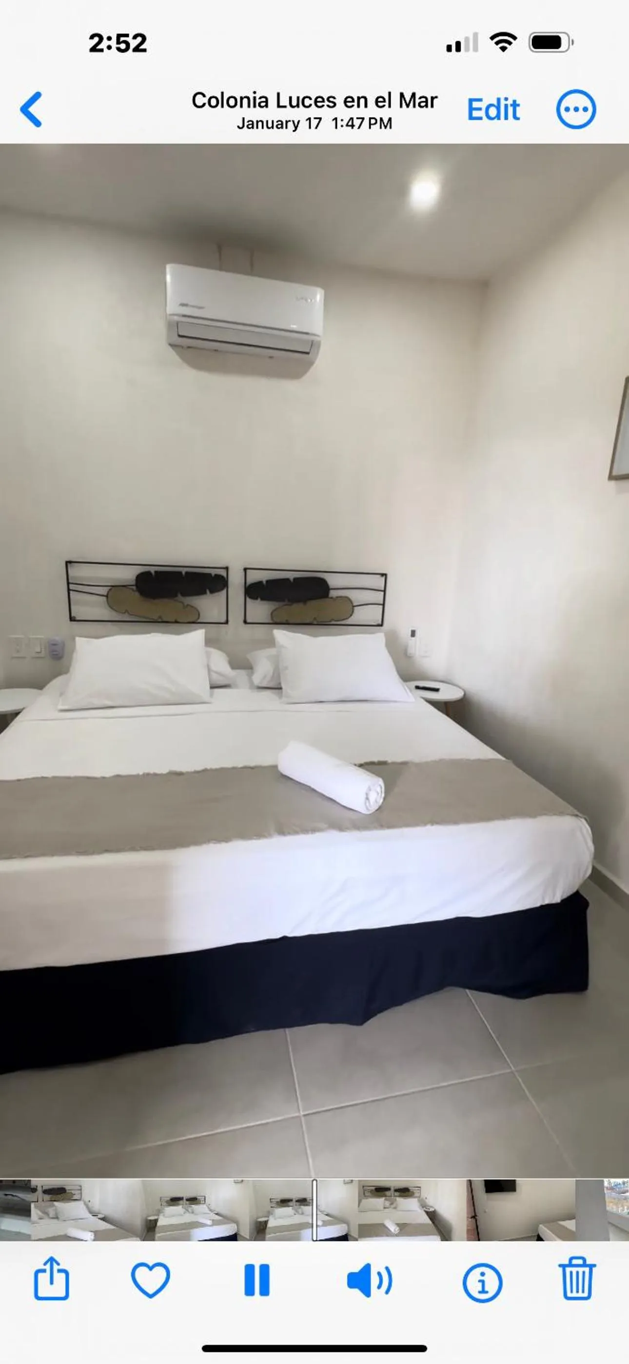 Bed in Hotel Casa Prisca