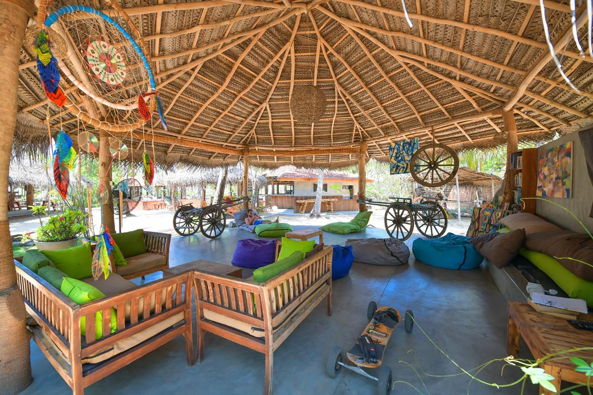 Living room in Kitesurfing Lanka