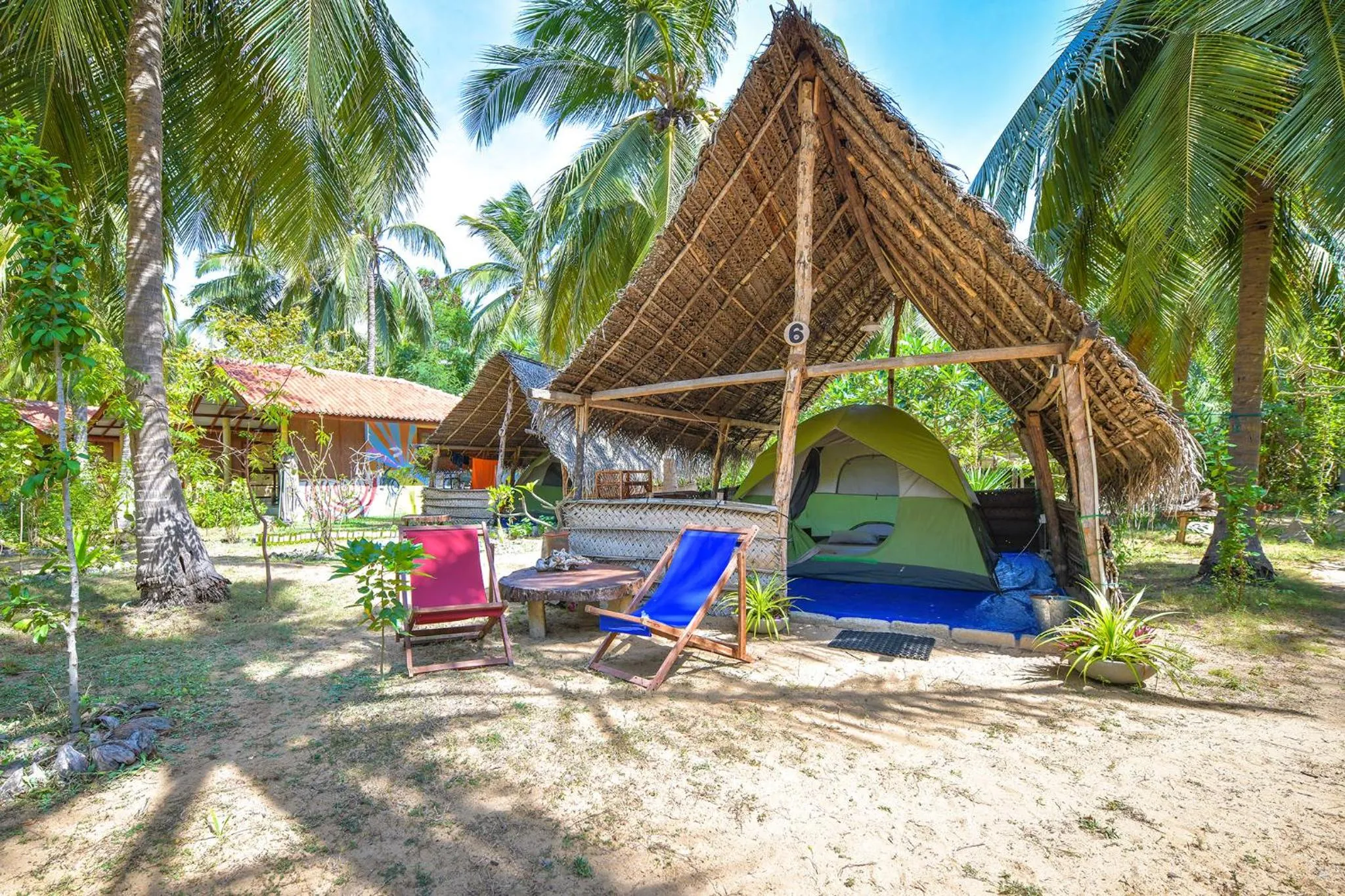 Garden in Kitesurfing Lanka