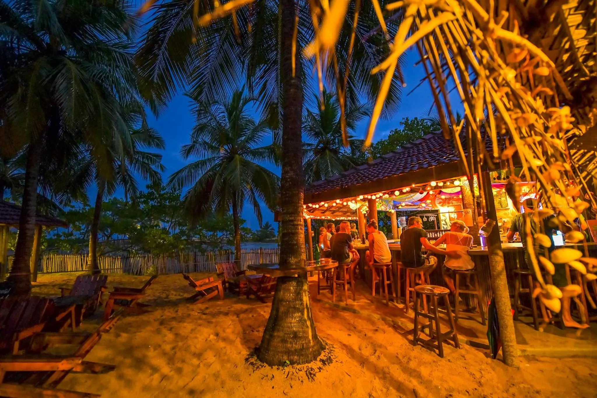 Evening entertainment in Kitesurfing Lanka
