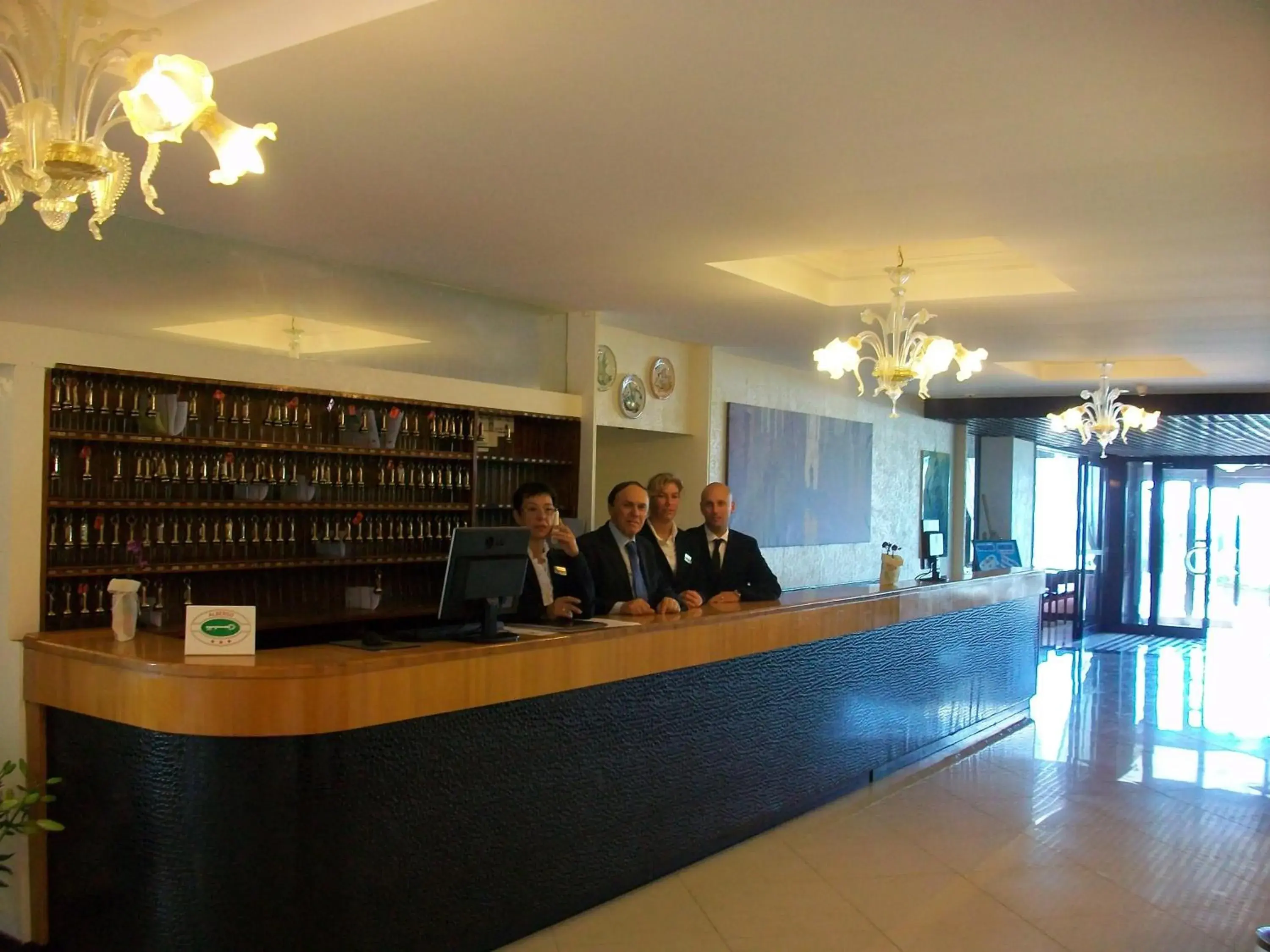 Lobby or reception in Hotel Caravelle&MiniCaravelle Lobby or reception in Hotel Caravelle&MiniCaravelle