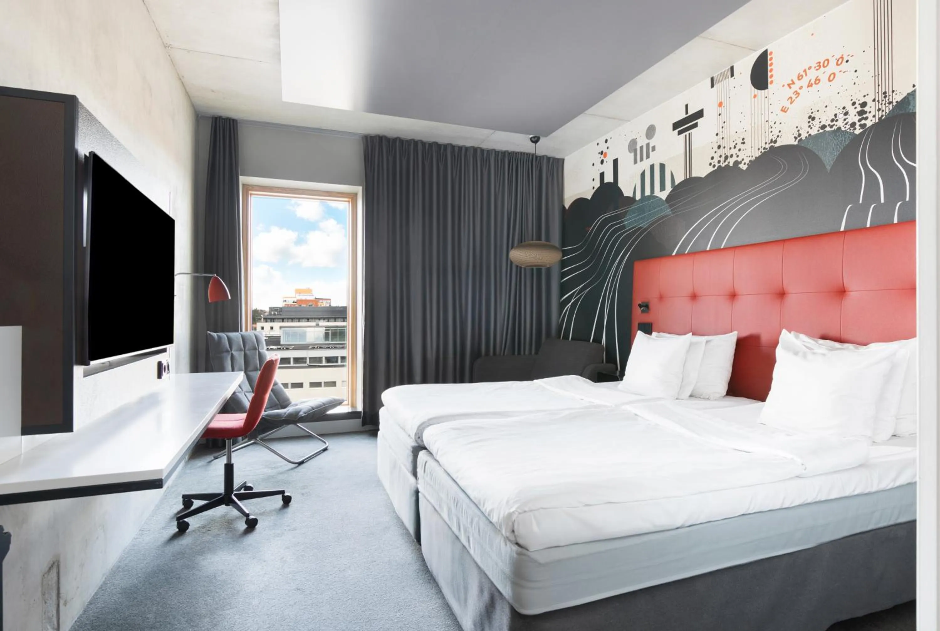 Bed in Solo Sokos Hotel Torni Tampere