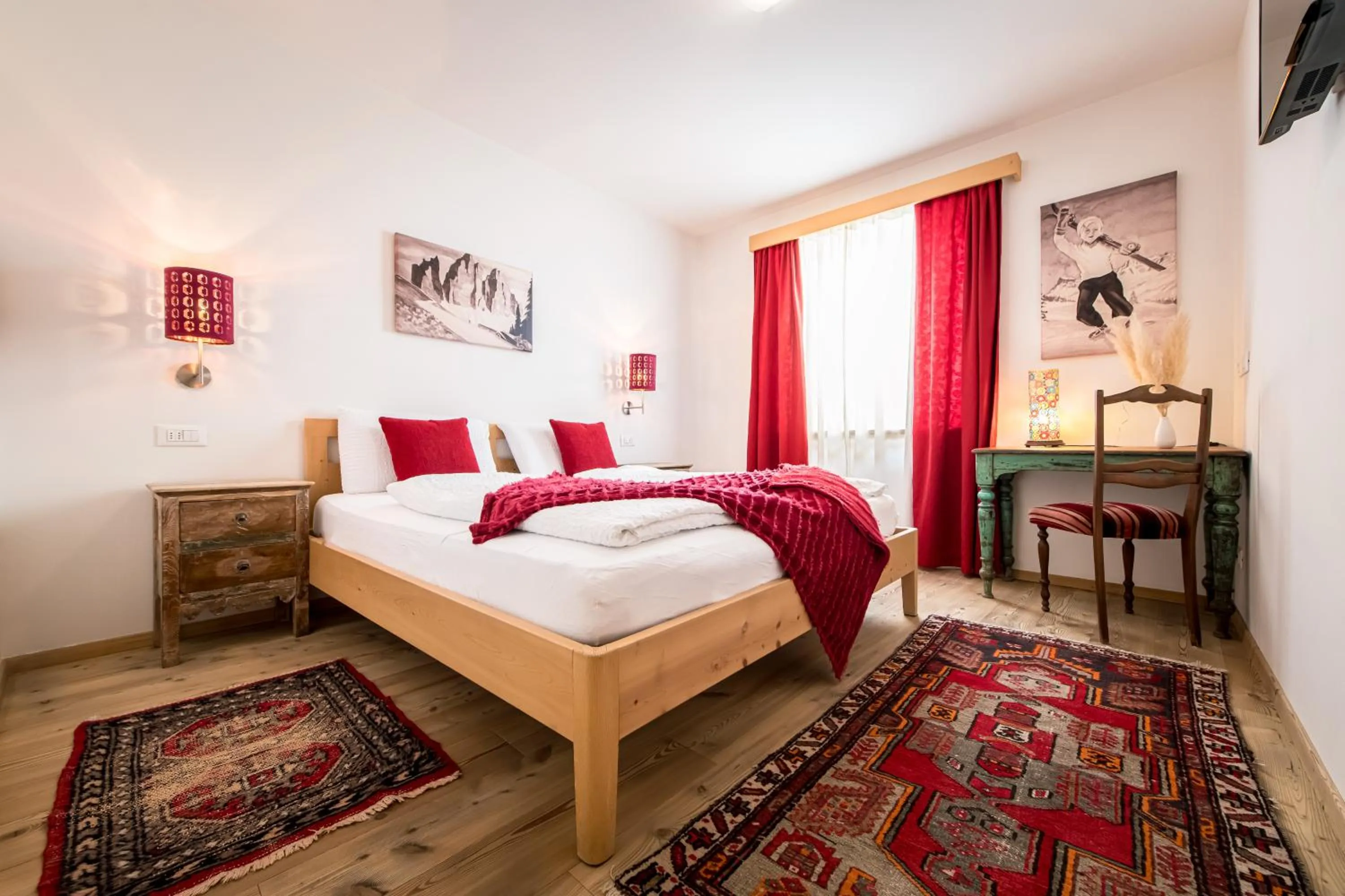 Bed in Am Schloss Guest House