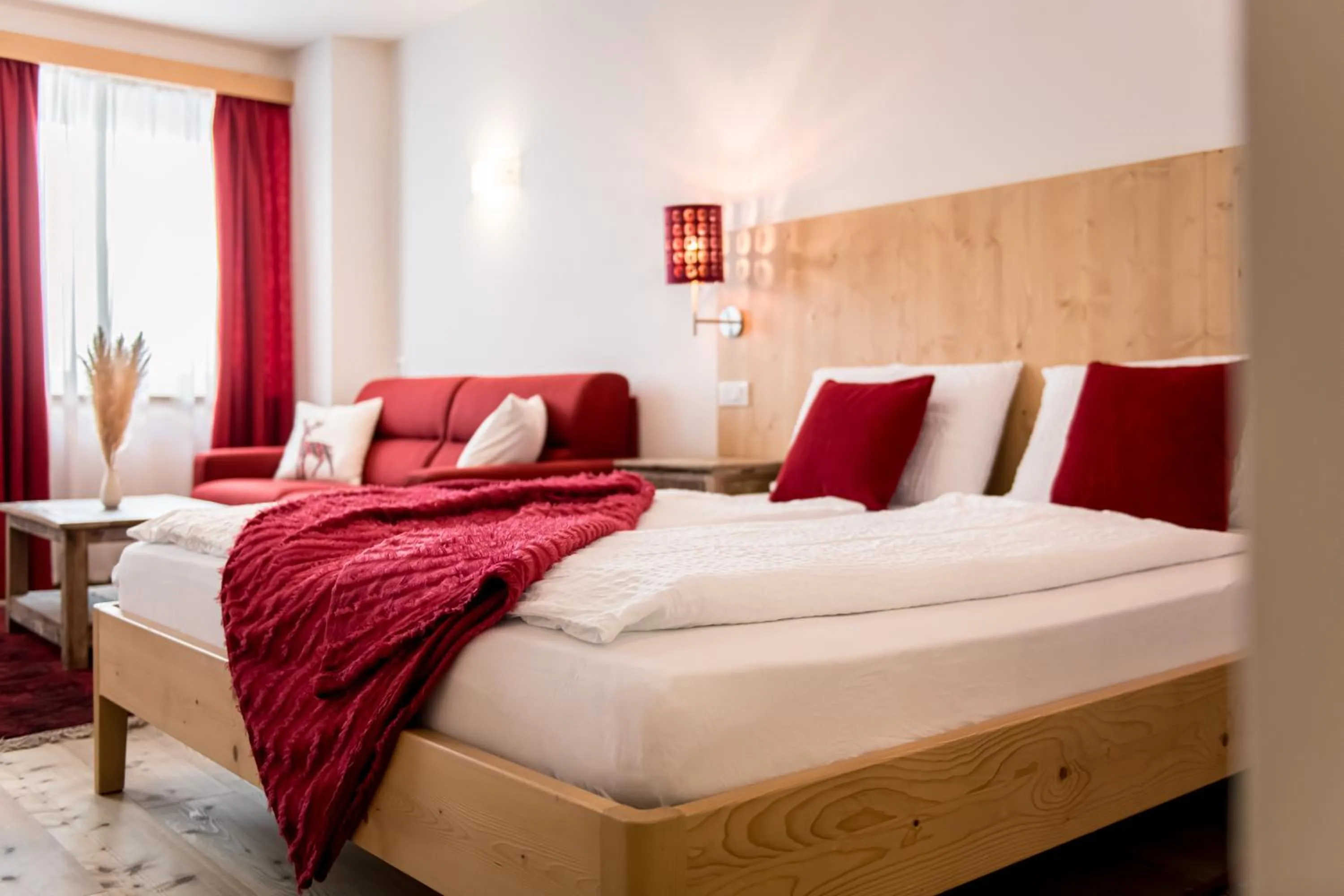 Bed in Am Schloss Guest House