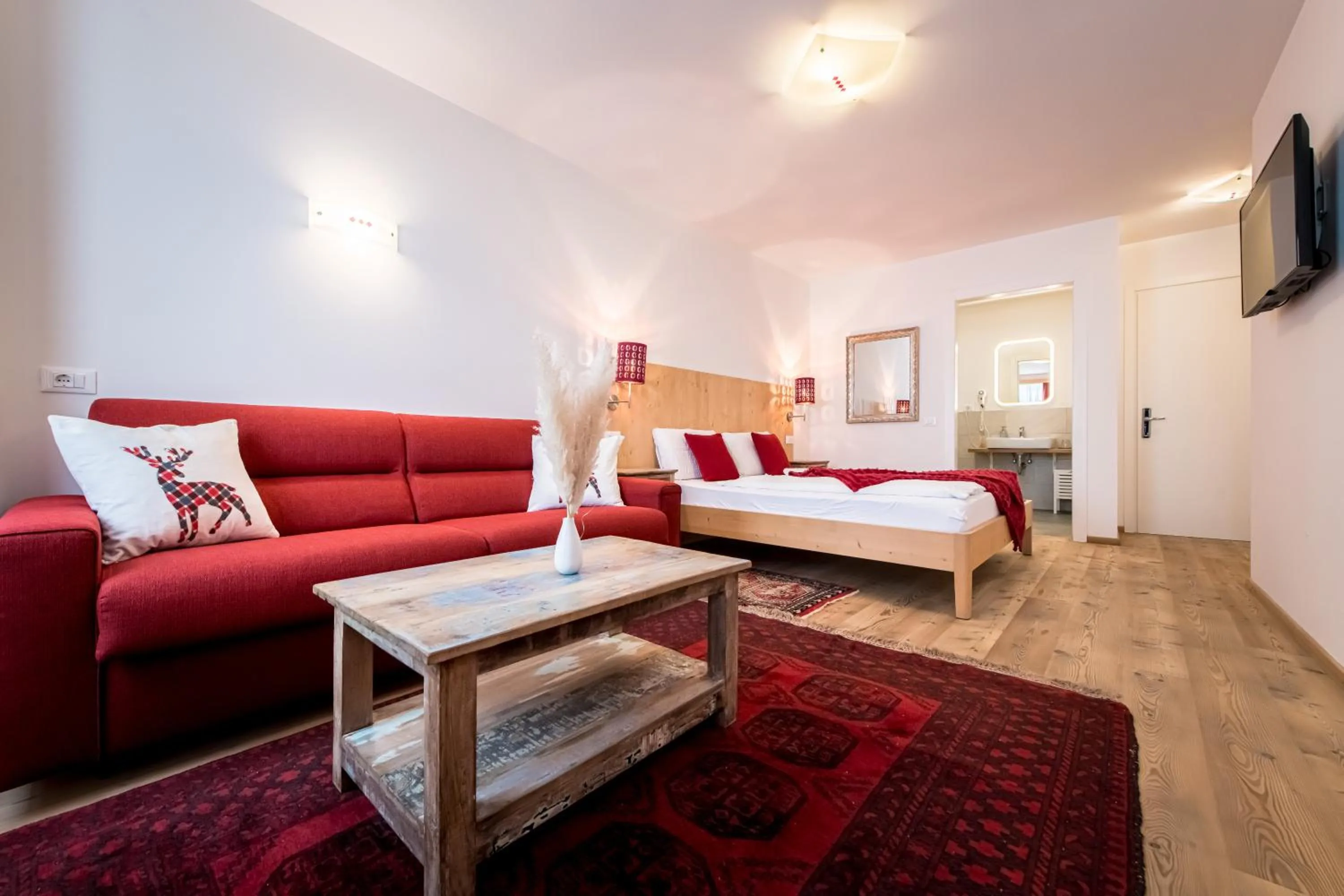 Bed in Am Schloss Guest House