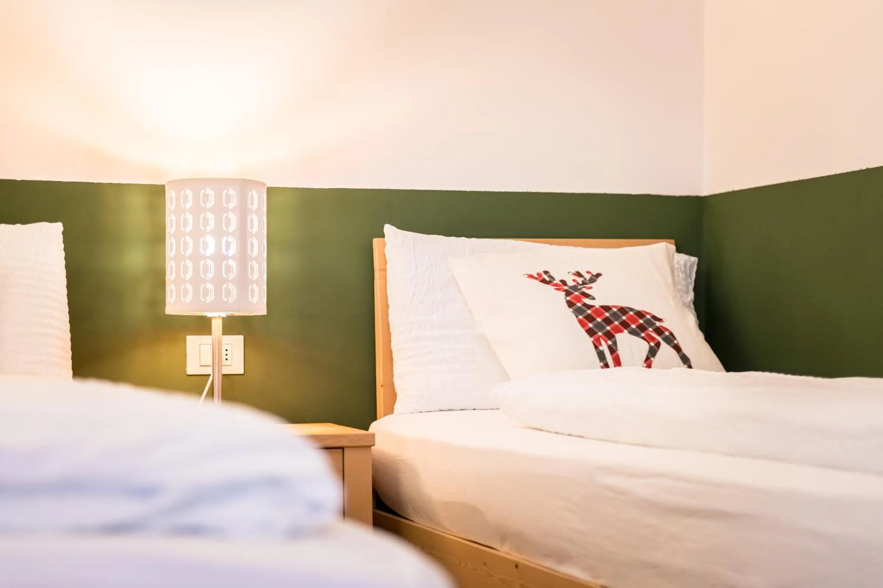 Bed in Am Schloss Guest House