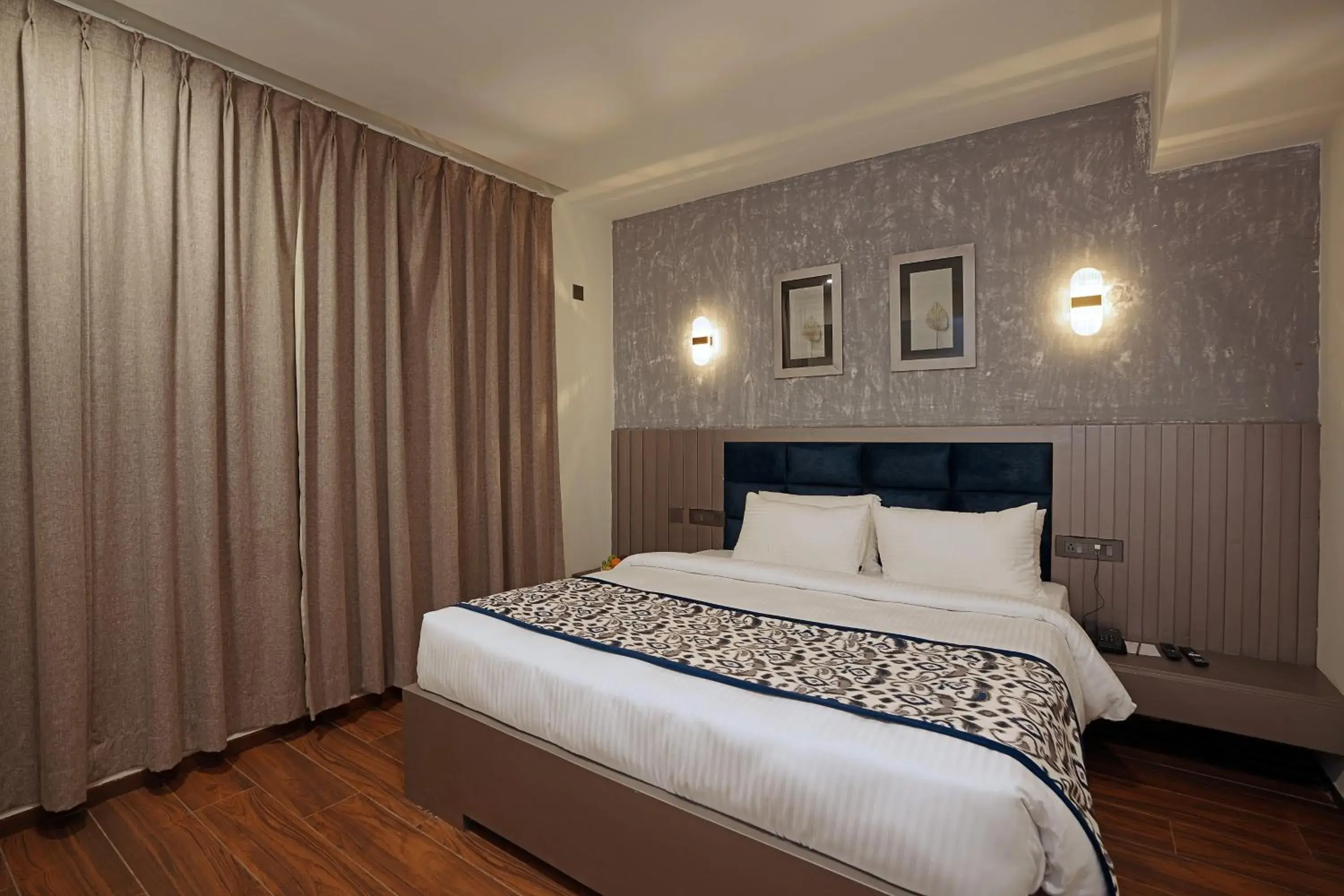 Bedroom, Bed in Grand Continent Anjuna A Sarovar Portico Affiliate Hotel Bedroom, Bed in Grand Continent Anjuna A Sarovar Portico Affiliate Hotel
