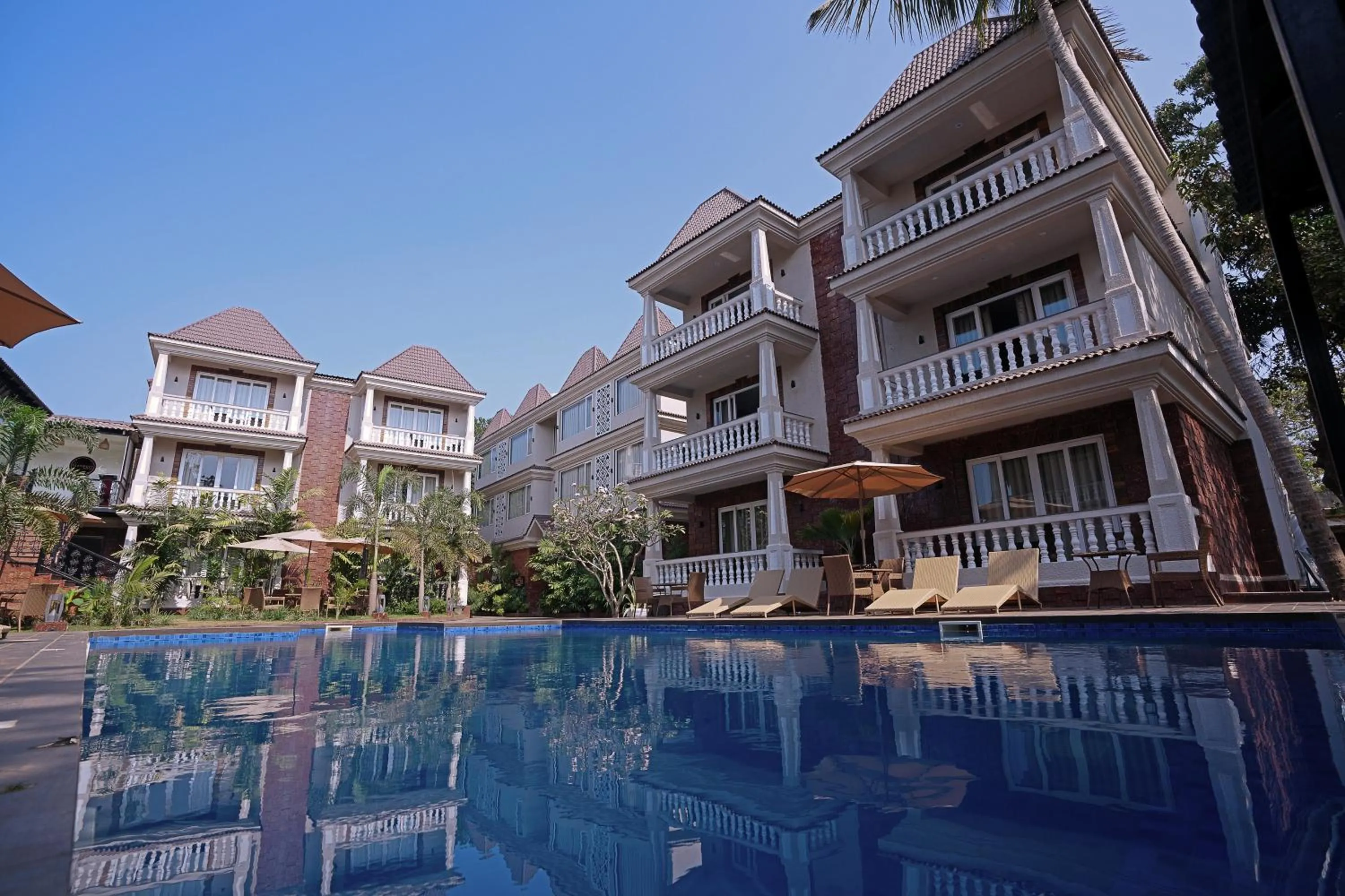 Property building in Grand Continent Anjuna A Sarovar Portico Affiliate Hotel