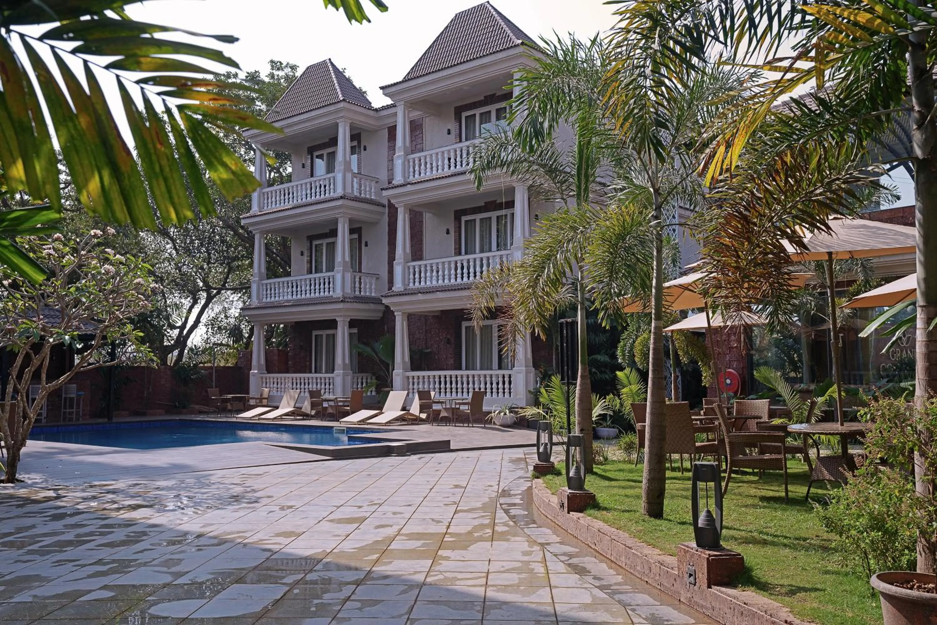 Property building in Grand Continent Anjuna A Sarovar Portico Affiliate Hotel