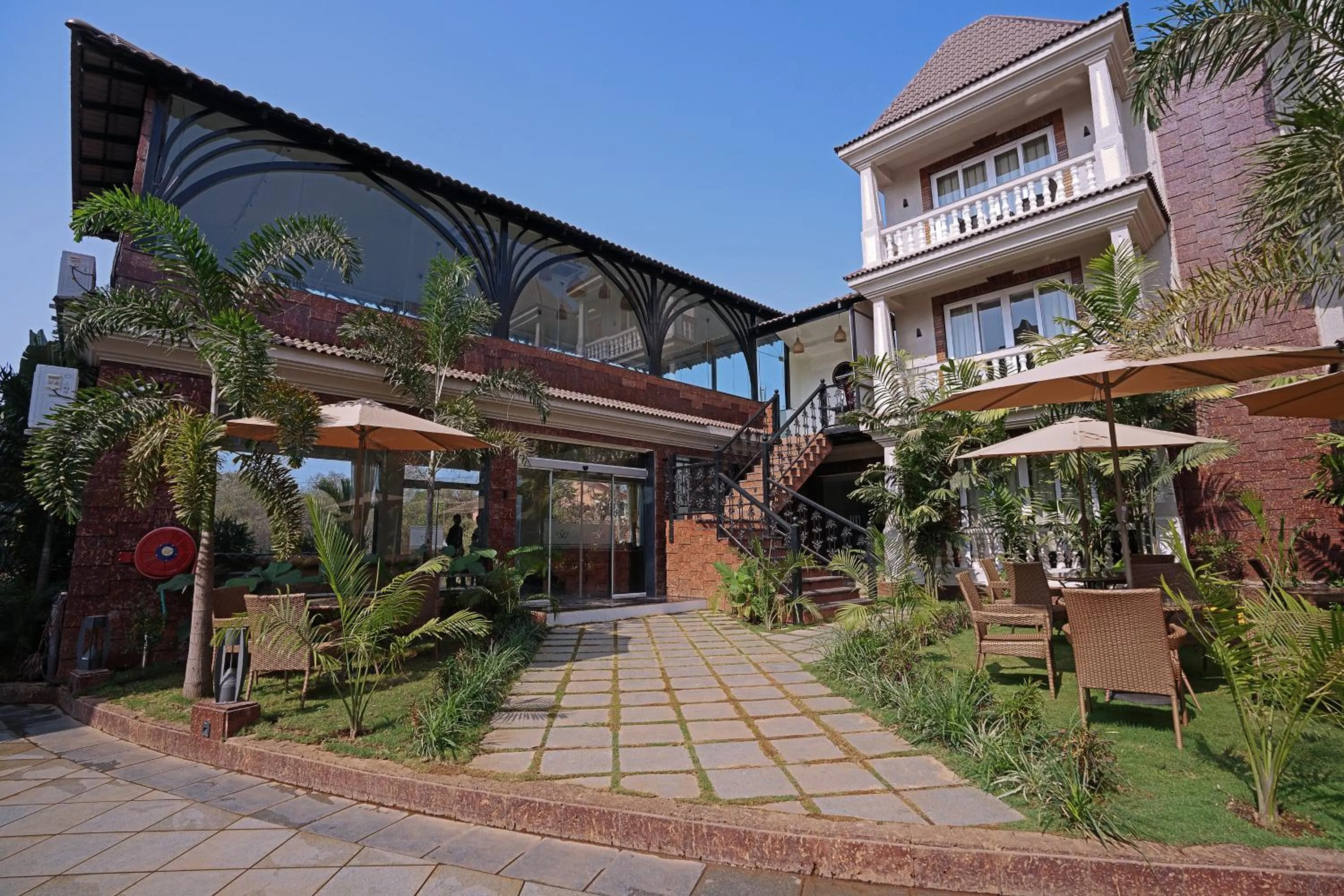Property building in Grand Continent Anjuna A Sarovar Portico Affiliate Hotel
