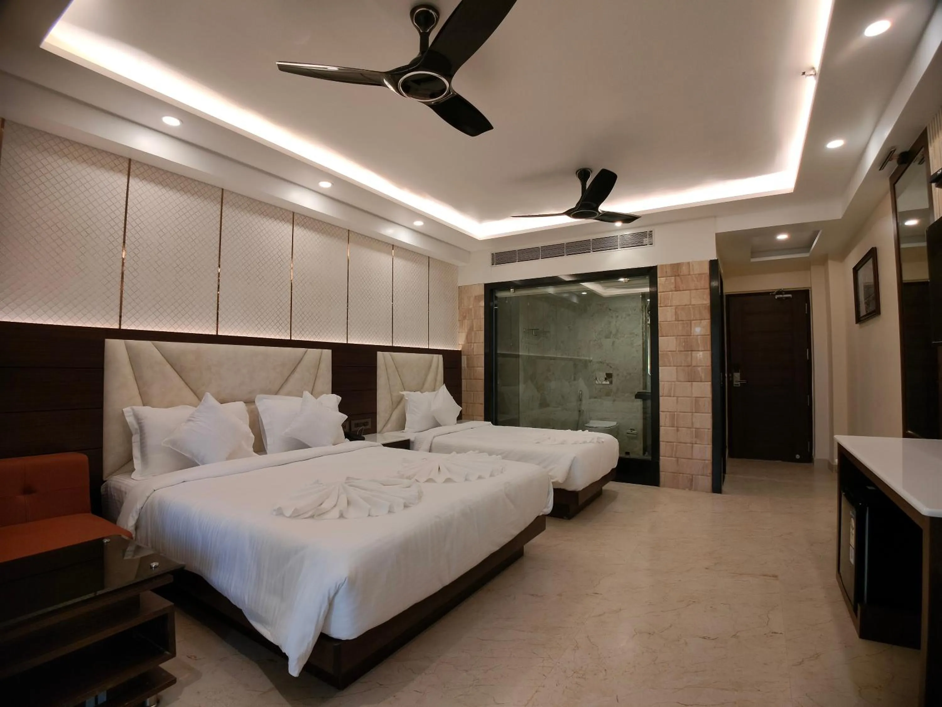 Bed in AGM GRAND HOTEL & Spa