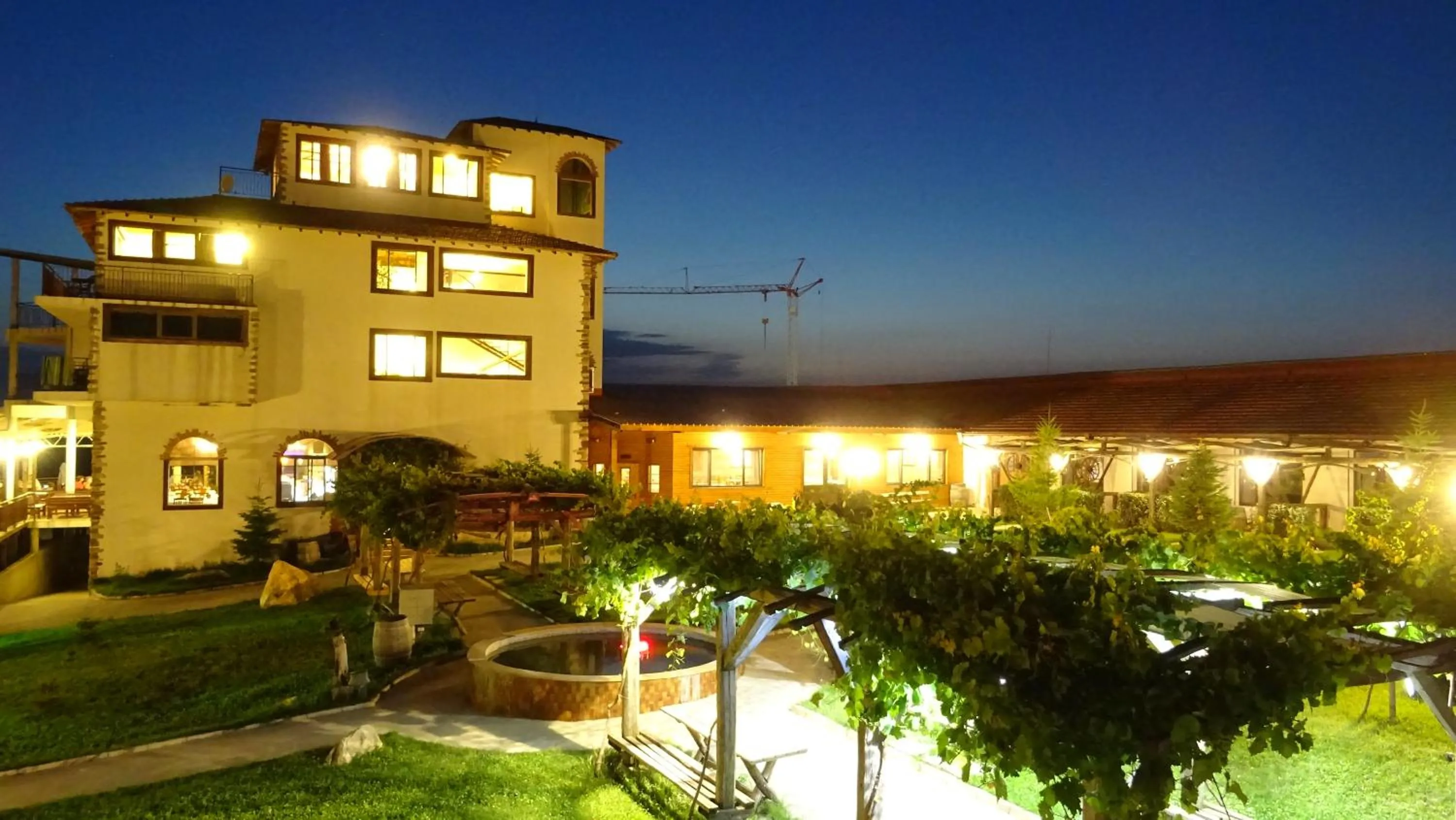 Night in Seven Generations Winery Hotel