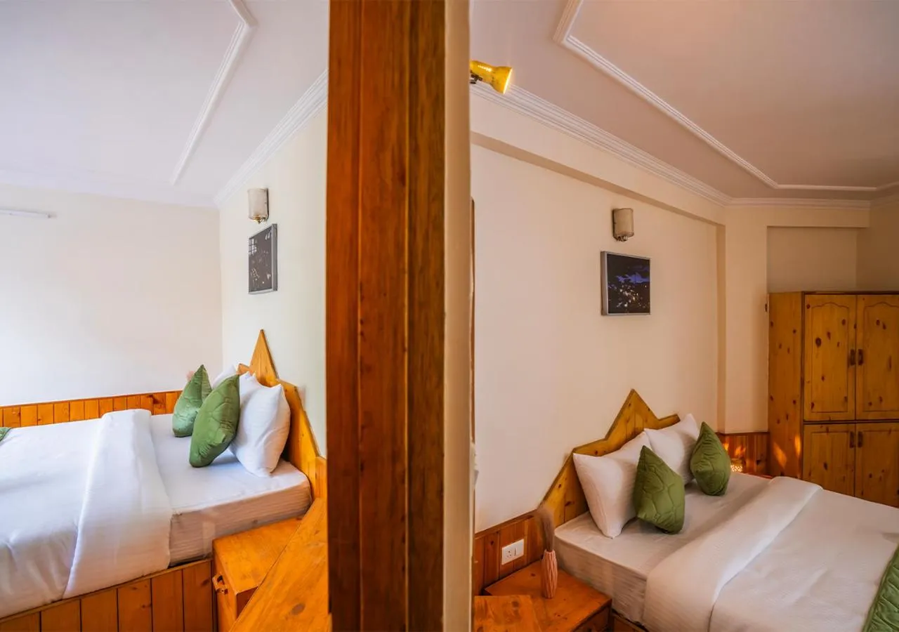 Bedroom, Bed in Moustache Manali