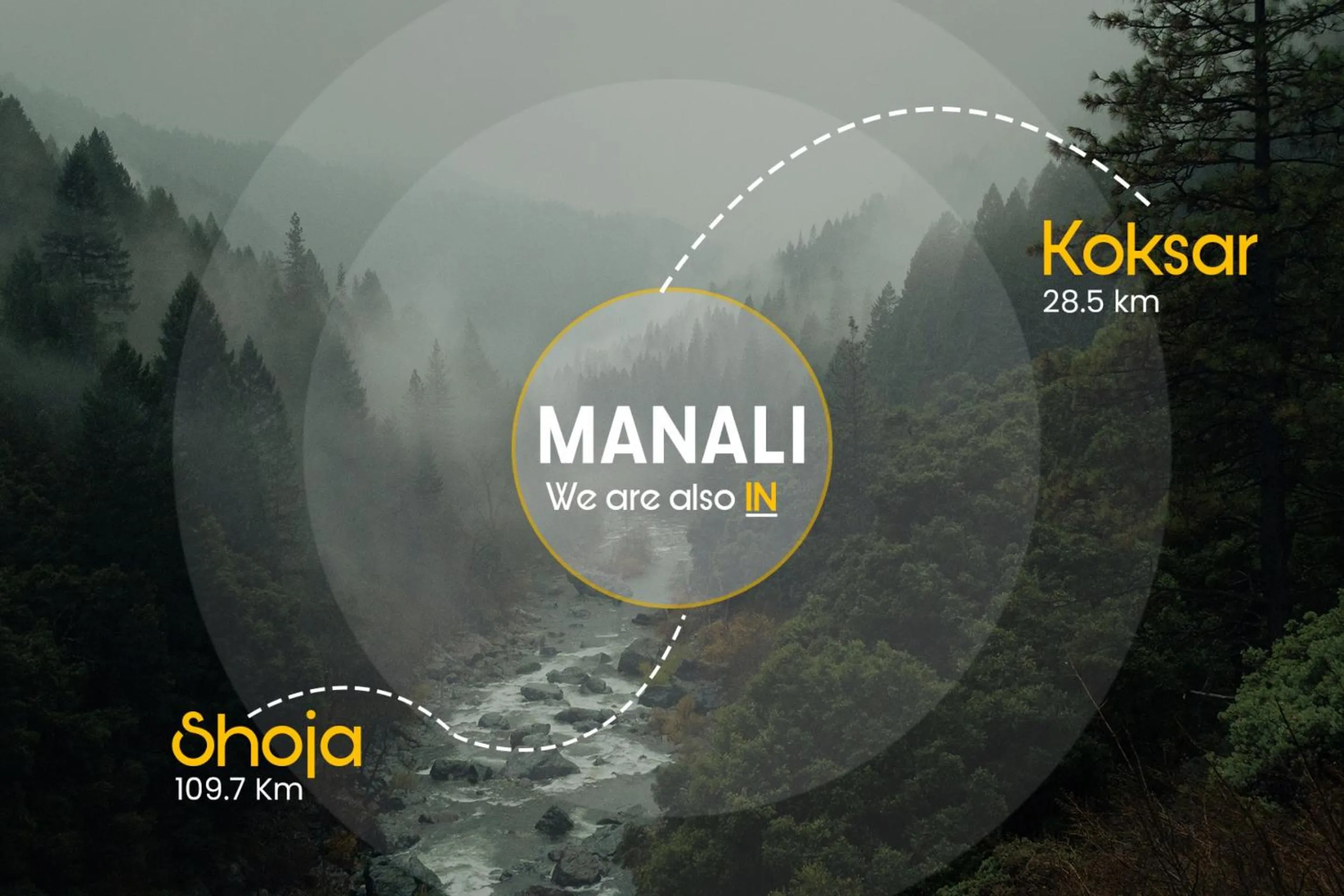 Nearby landmark in Moustache Manali