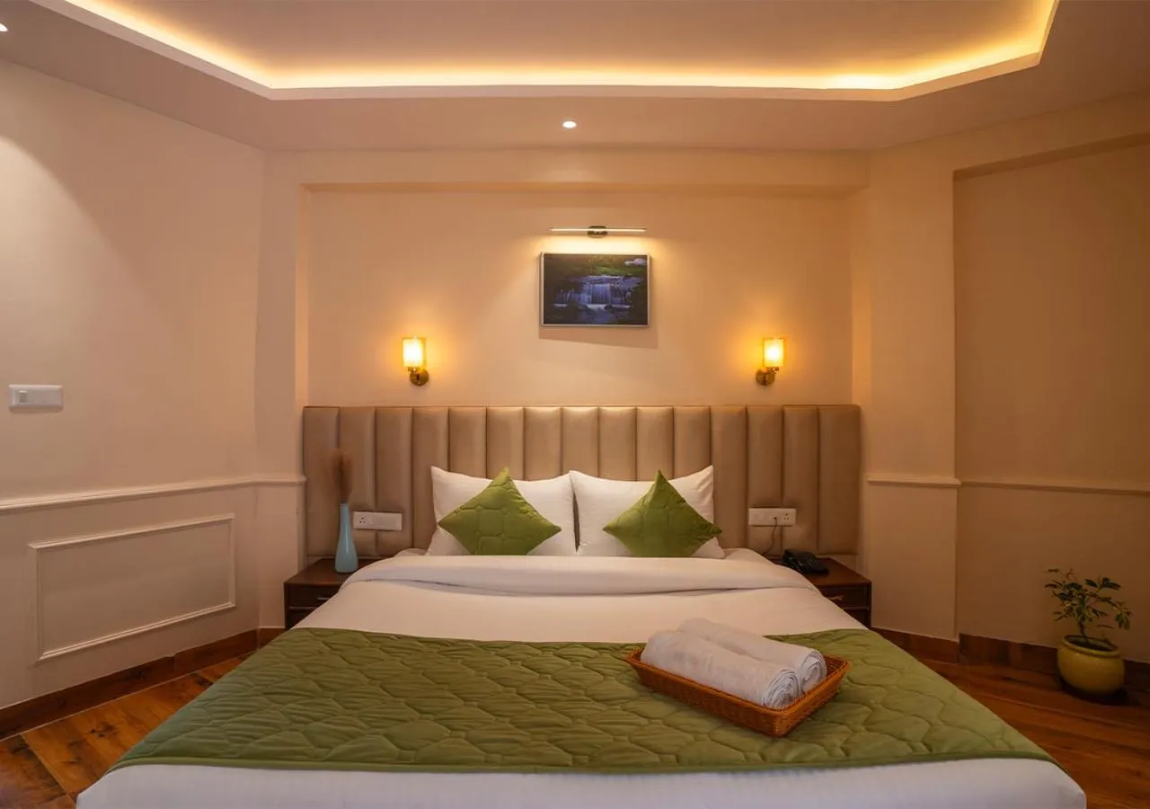 Bed in Moustache Manali