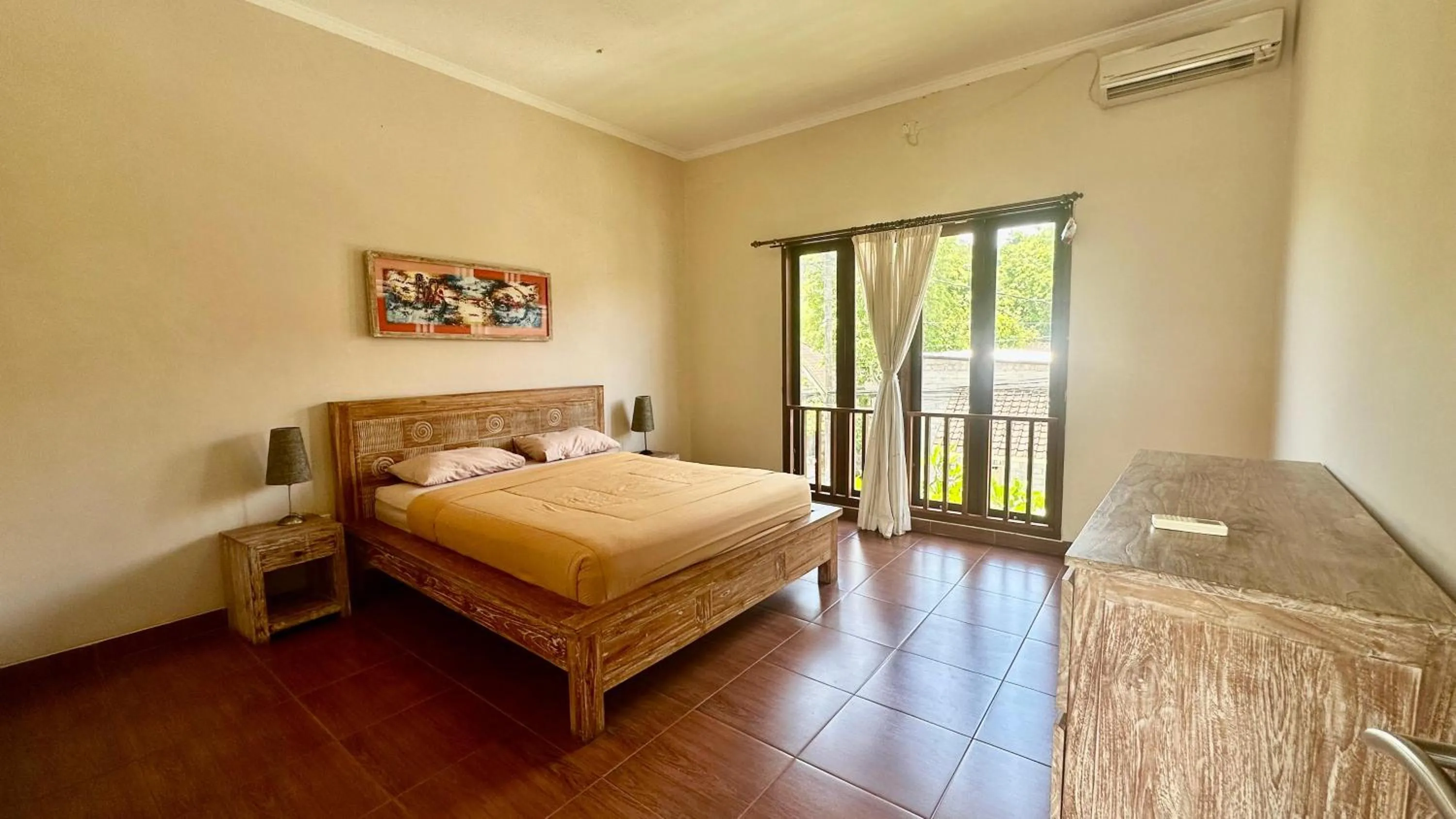 Bedroom, Bed in Bukawa Lodge Jimbaran