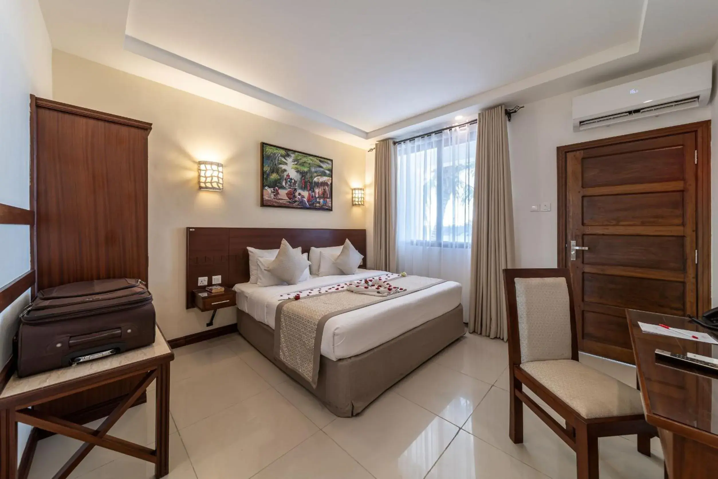 Photo of the whole room, Bed in PrideInn Hotel Diani Photo of the whole room, Bed in PrideInn Hotel Diani