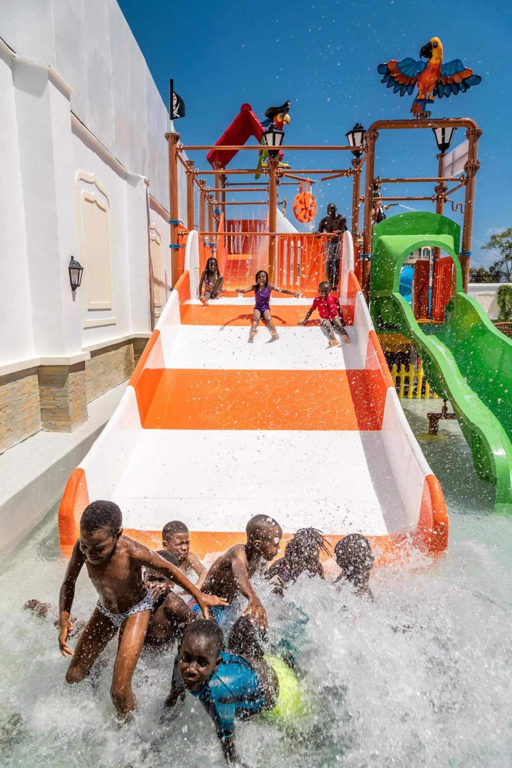 Aqua park in PrideInn Hotel Diani