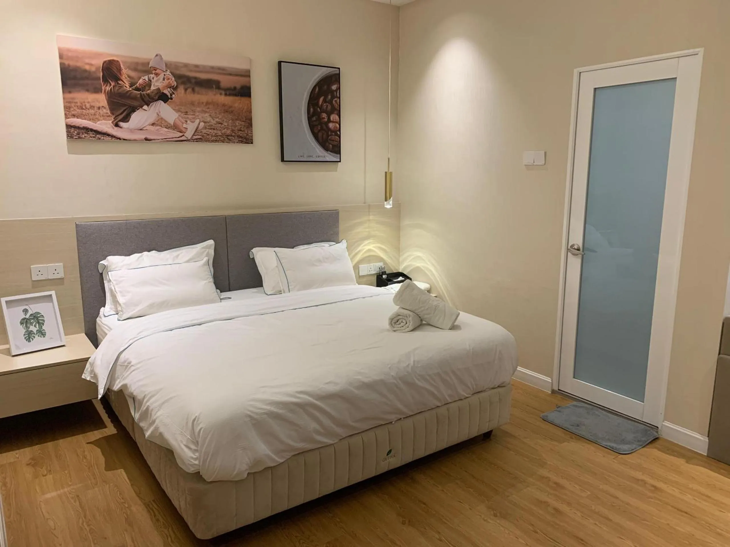 Bed in AP Concept Hotel