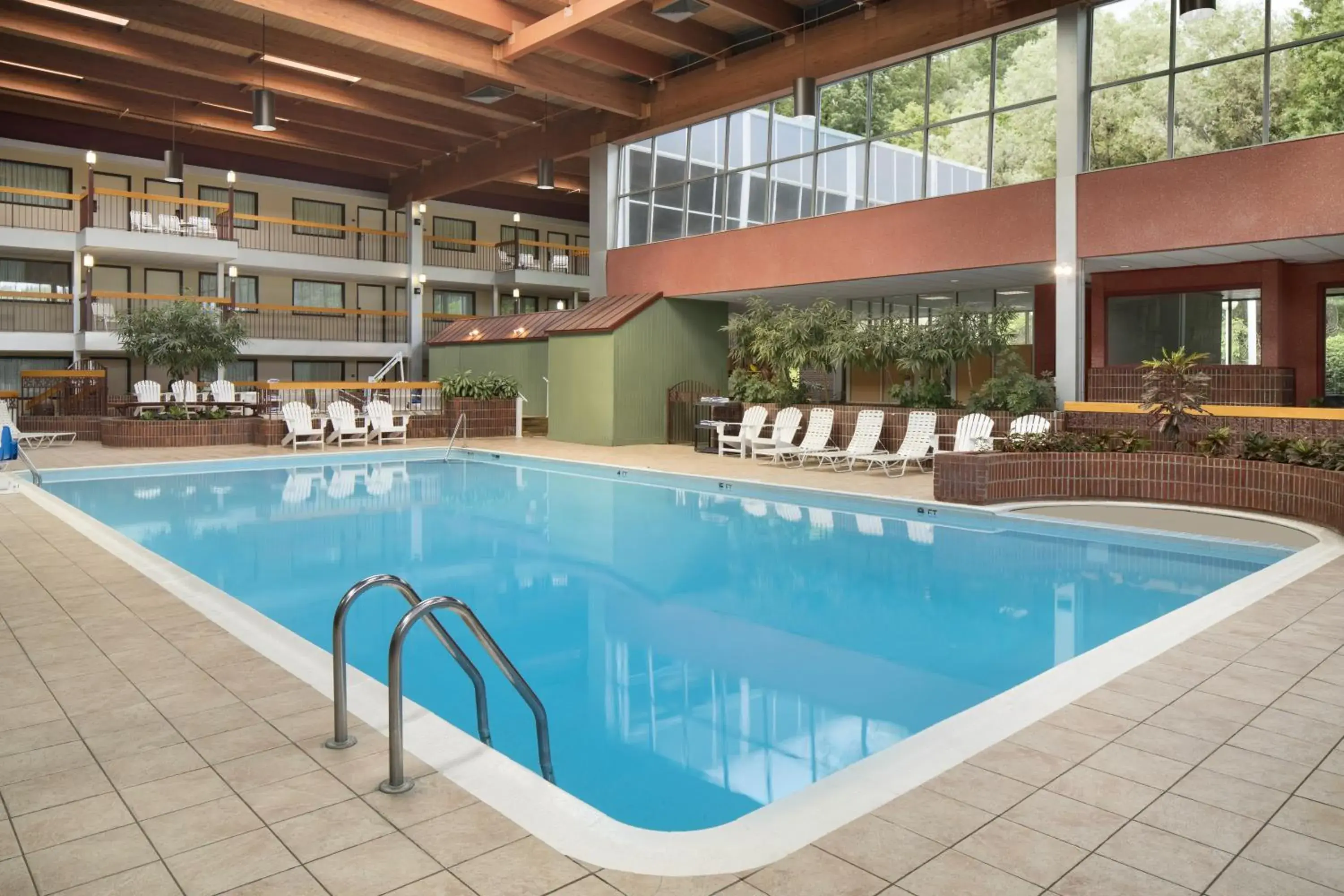 Pool view in Ramada by Wyndham Beaver Falls Pool view in Ramada by Wyndham Beaver Falls