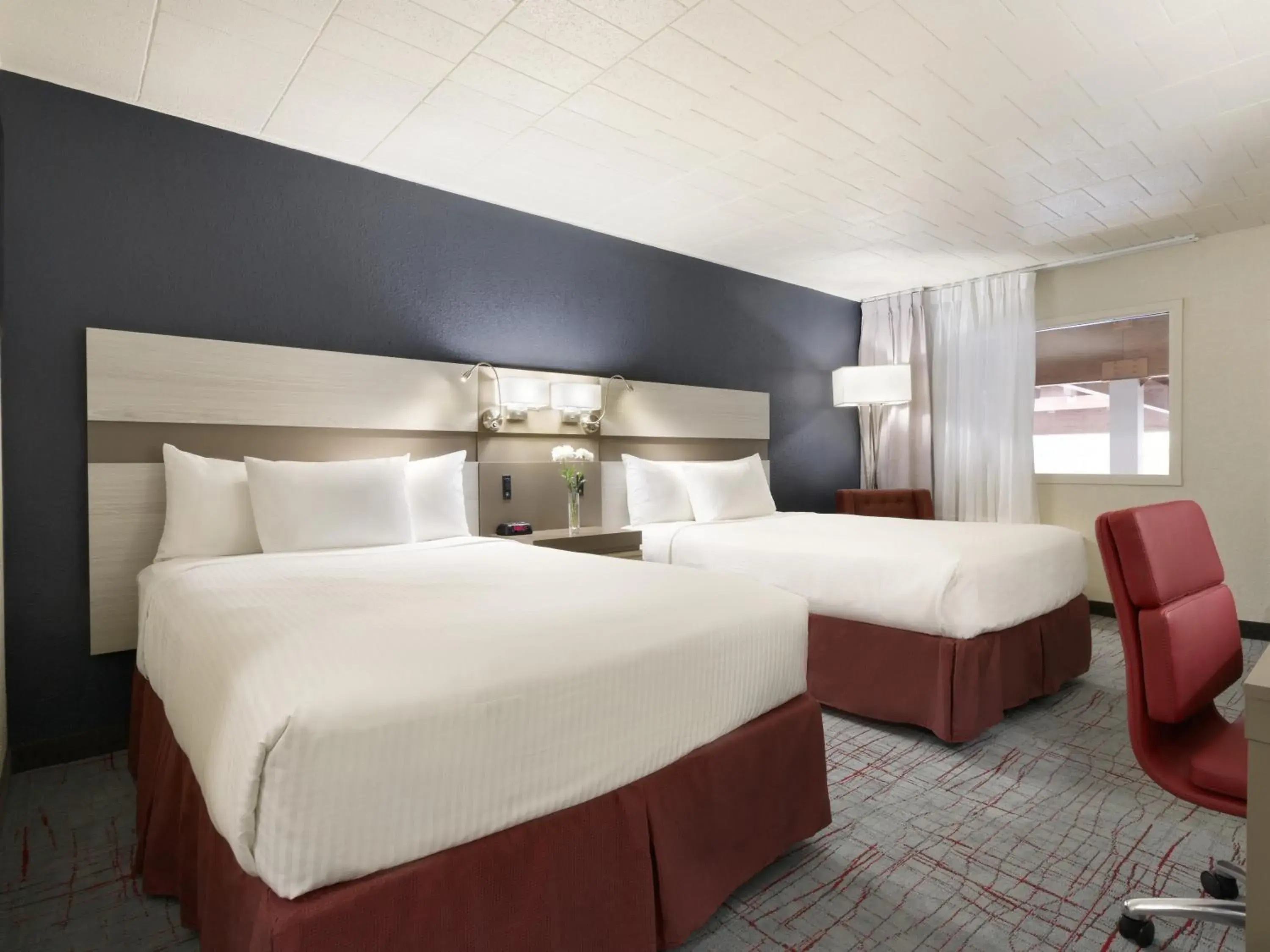 Bedroom, Bed in Ramada by Wyndham Beaver Falls Bedroom, Bed in Ramada by Wyndham Beaver Falls