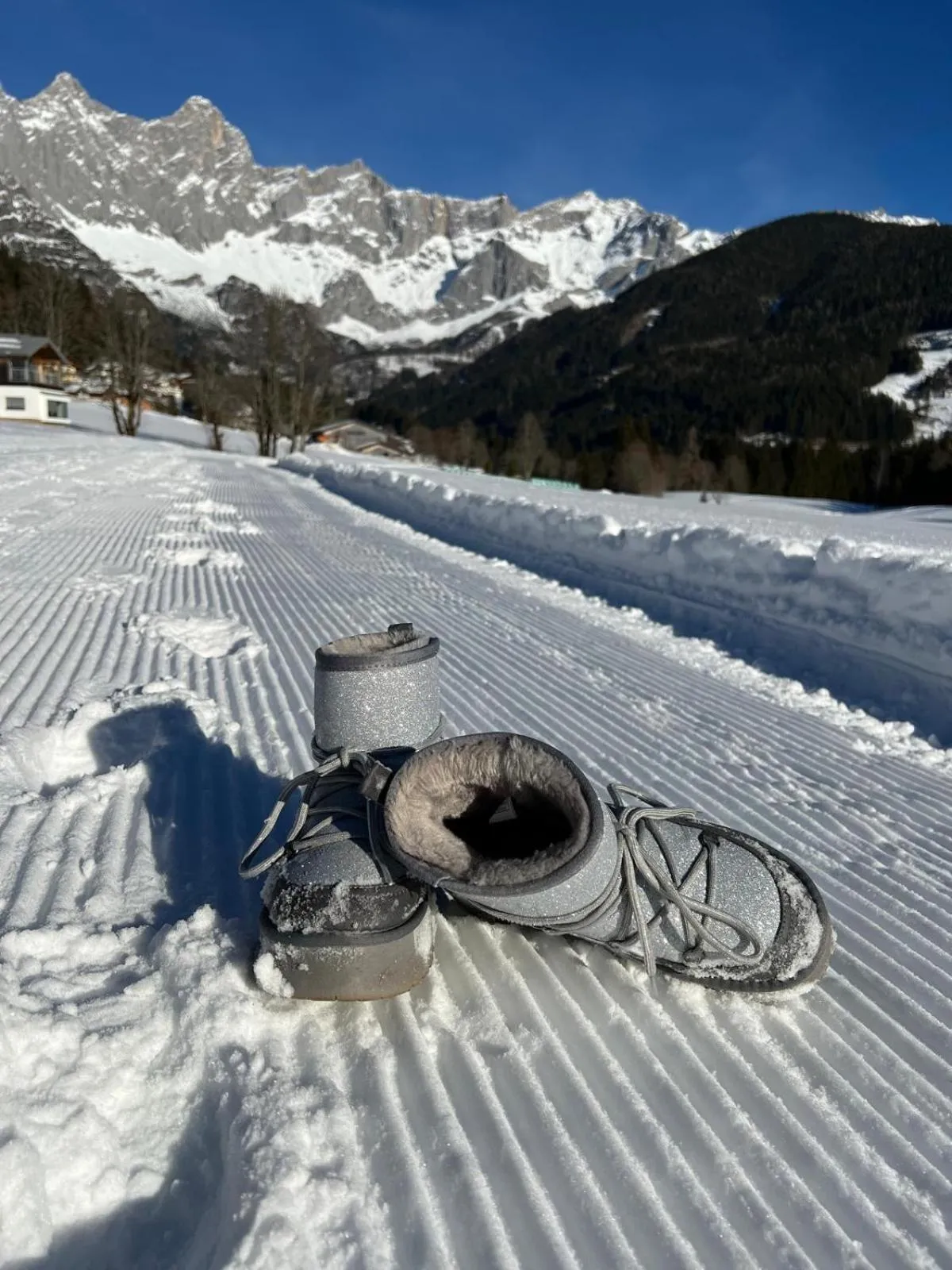 Skiing in Hotel Bergglück
