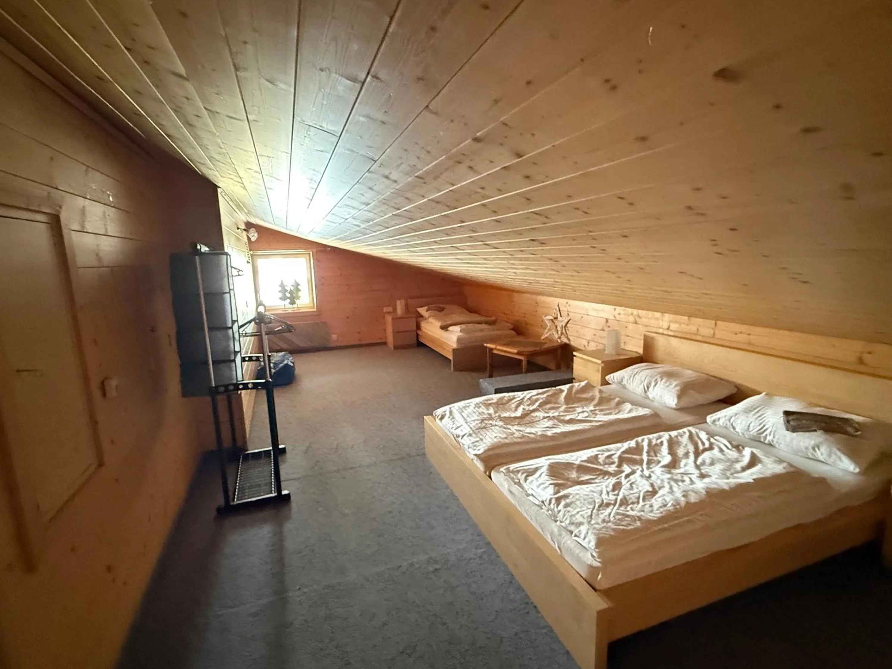 Bed in Hotel Bergglück