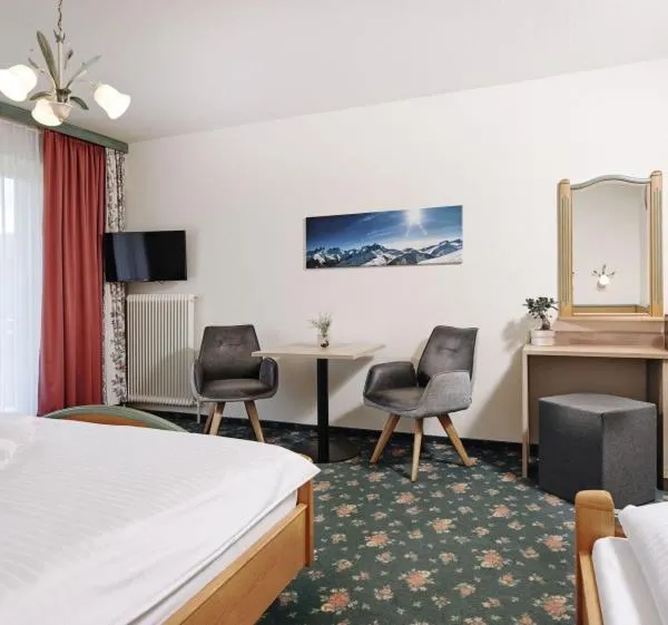 TV and multimedia, Bed in Hotel Bergglück